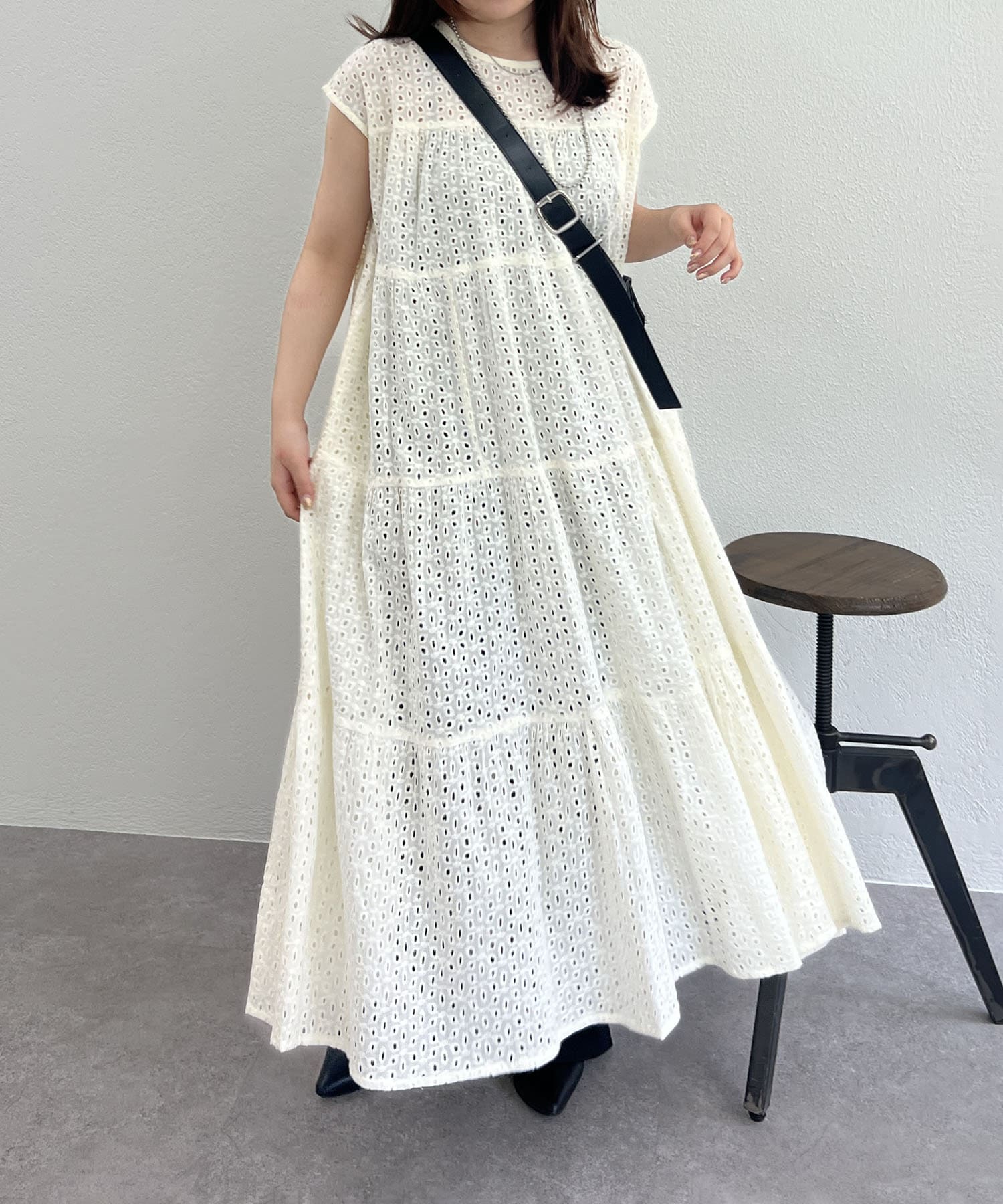 pero ワンピース　インド CRAFT STANDARD BOUTIQUE ワンピース インド綿/ドロスト