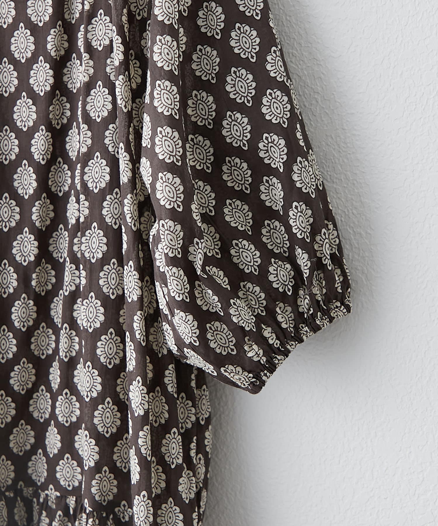 Remind me and forever(リマインドミーアンドフォーエバー) 【インド綿100%】ボイルプリントワンピース