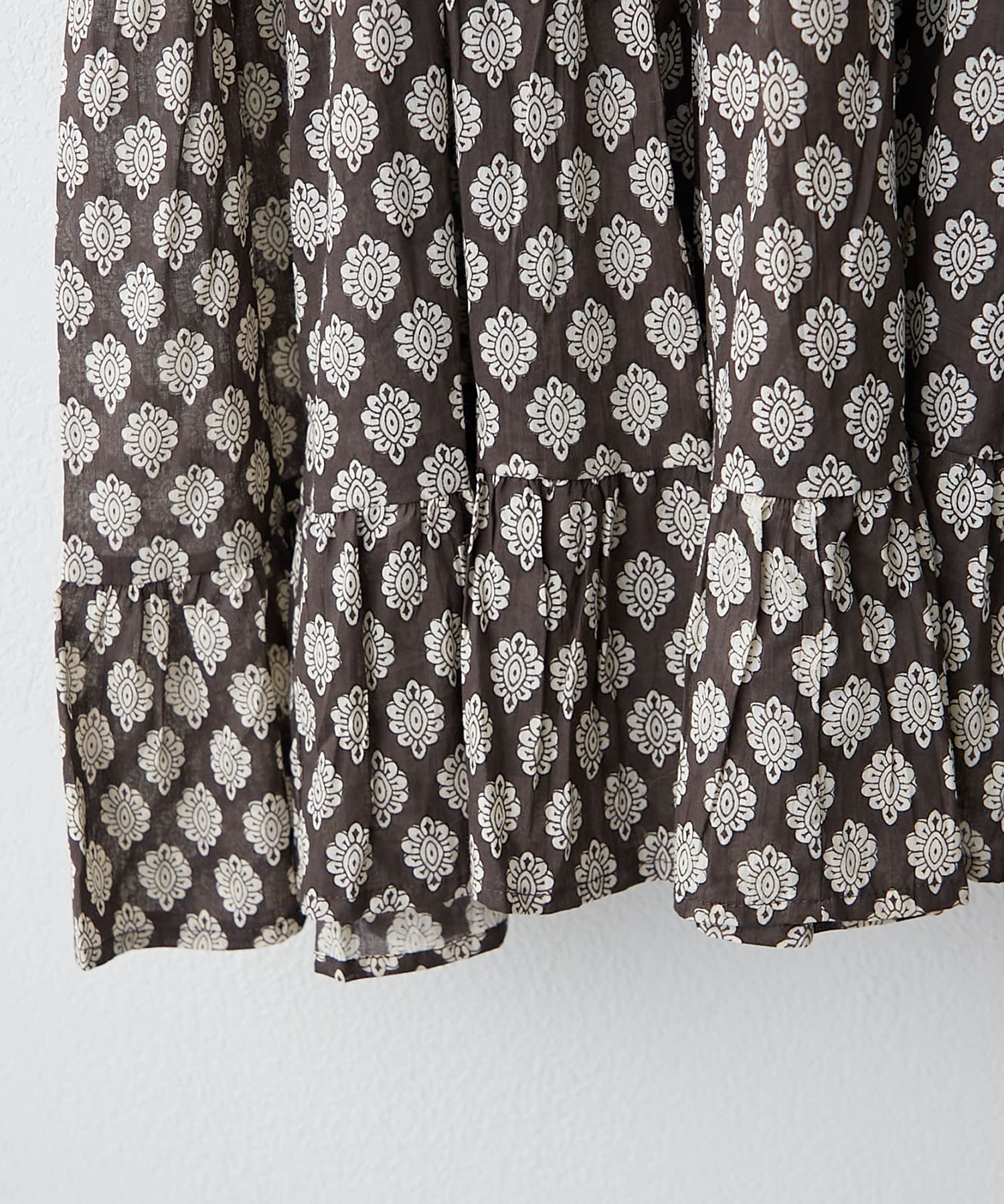 Remind me and forever(リマインドミーアンドフォーエバー) 【インド綿100%】ボイルプリントワンピース