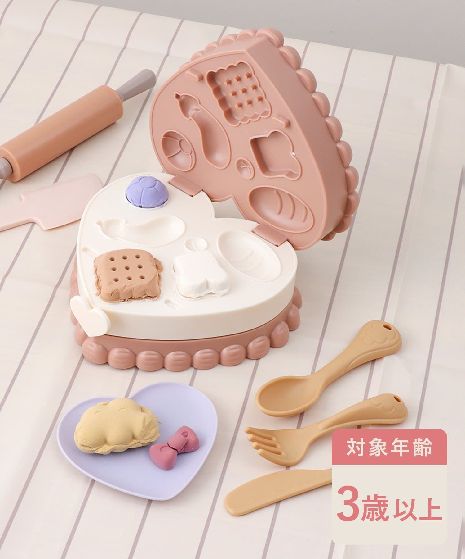 3COINS(スリーコインズ) ケーキ屋さんのねんどの型
