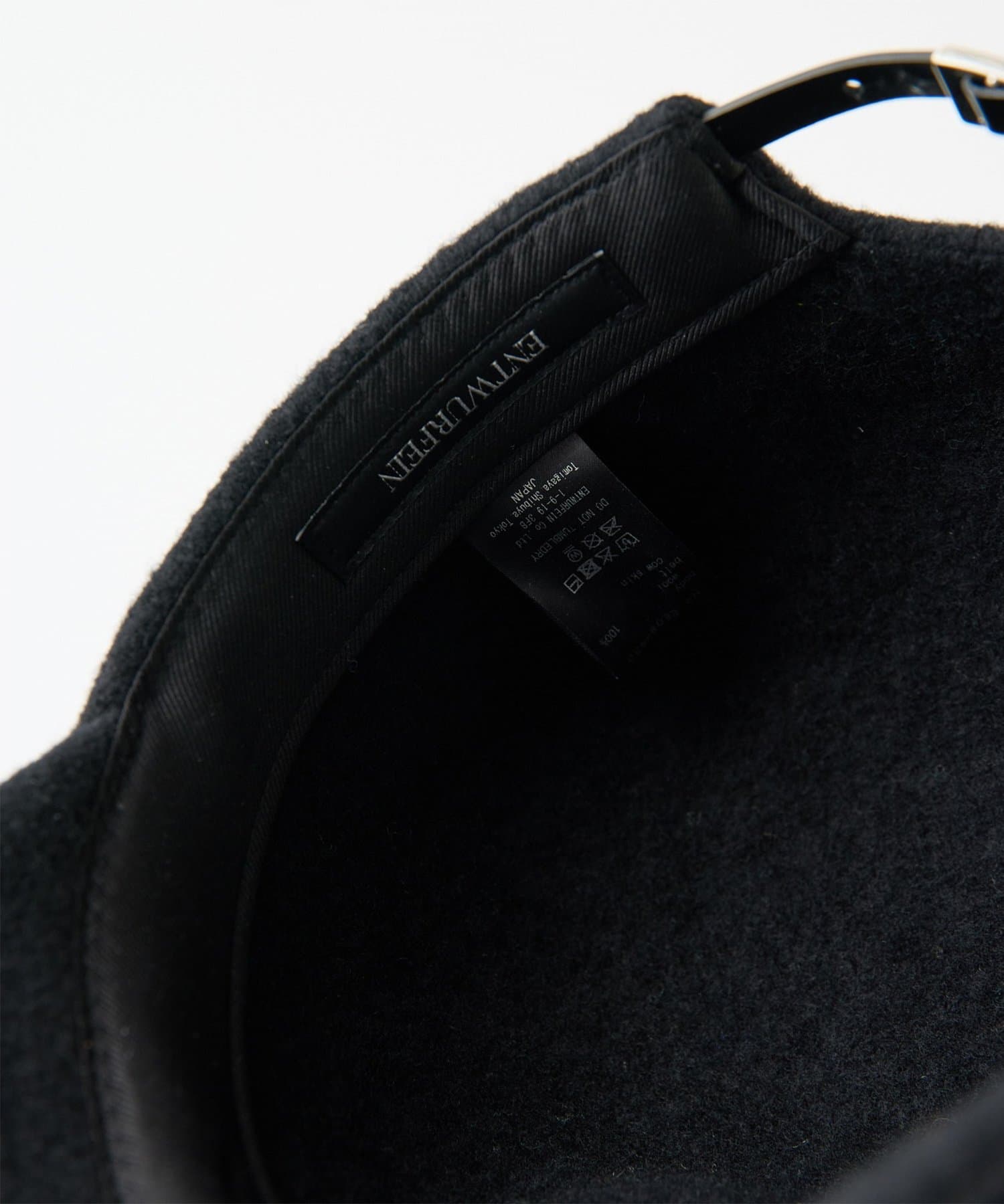 Whim Gazette(ウィム ガゼット) 【ENTWURFEIN】WOOL FELT CAP