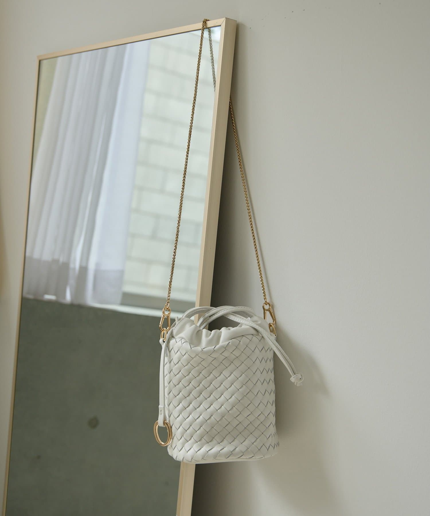 Whim Gazette(ウィム ガゼット) 【INNUE】Drawstring bag