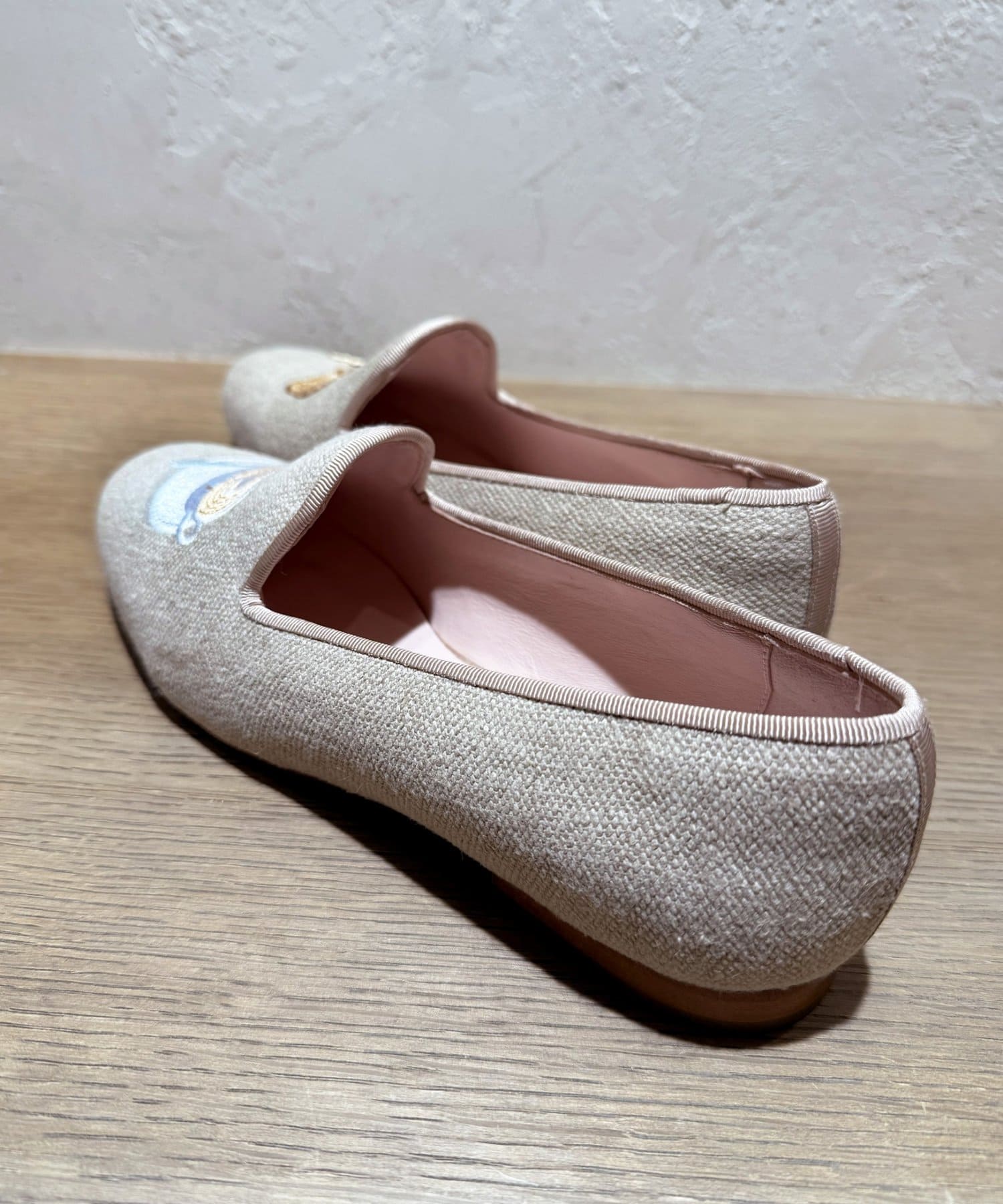 BEARDSLEY(ビアズリー) 《CALITAS WORLD》刺繍ローファー