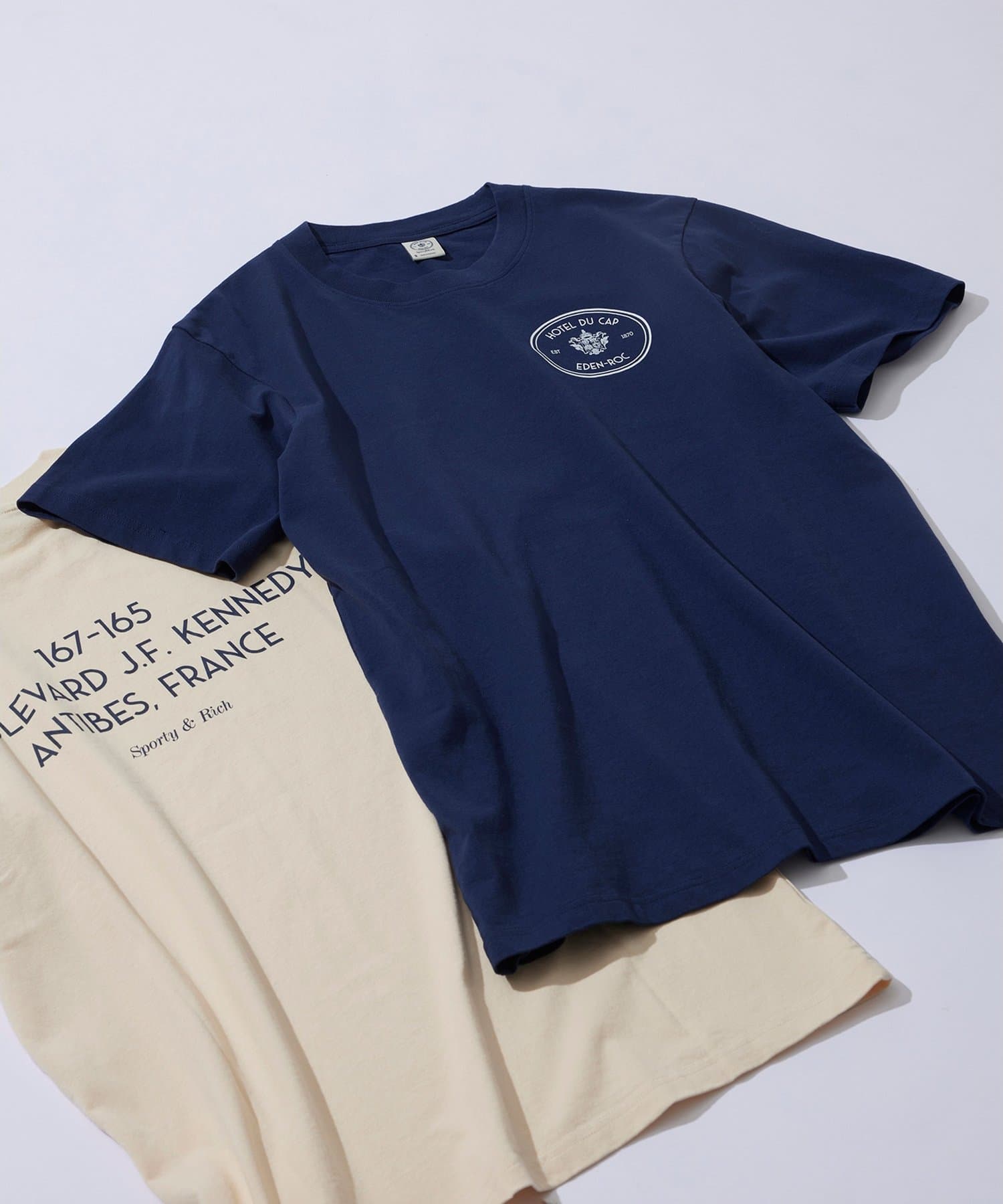 Whim Gazette(ウィム ガゼット) 【Sporty&Rich】Kennedy Crest T