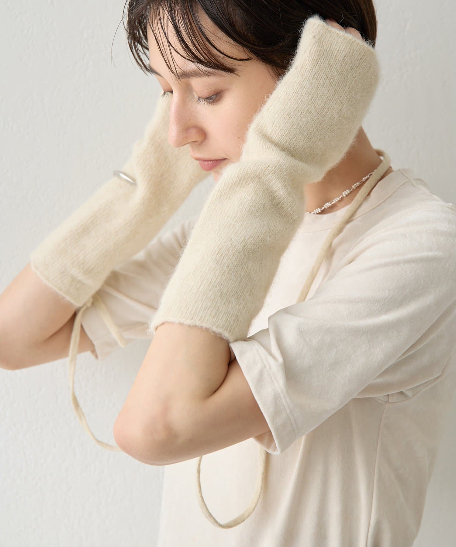 Whim Gazette(ウィム ガゼット) 【THROW】別注カラーArm Warmer