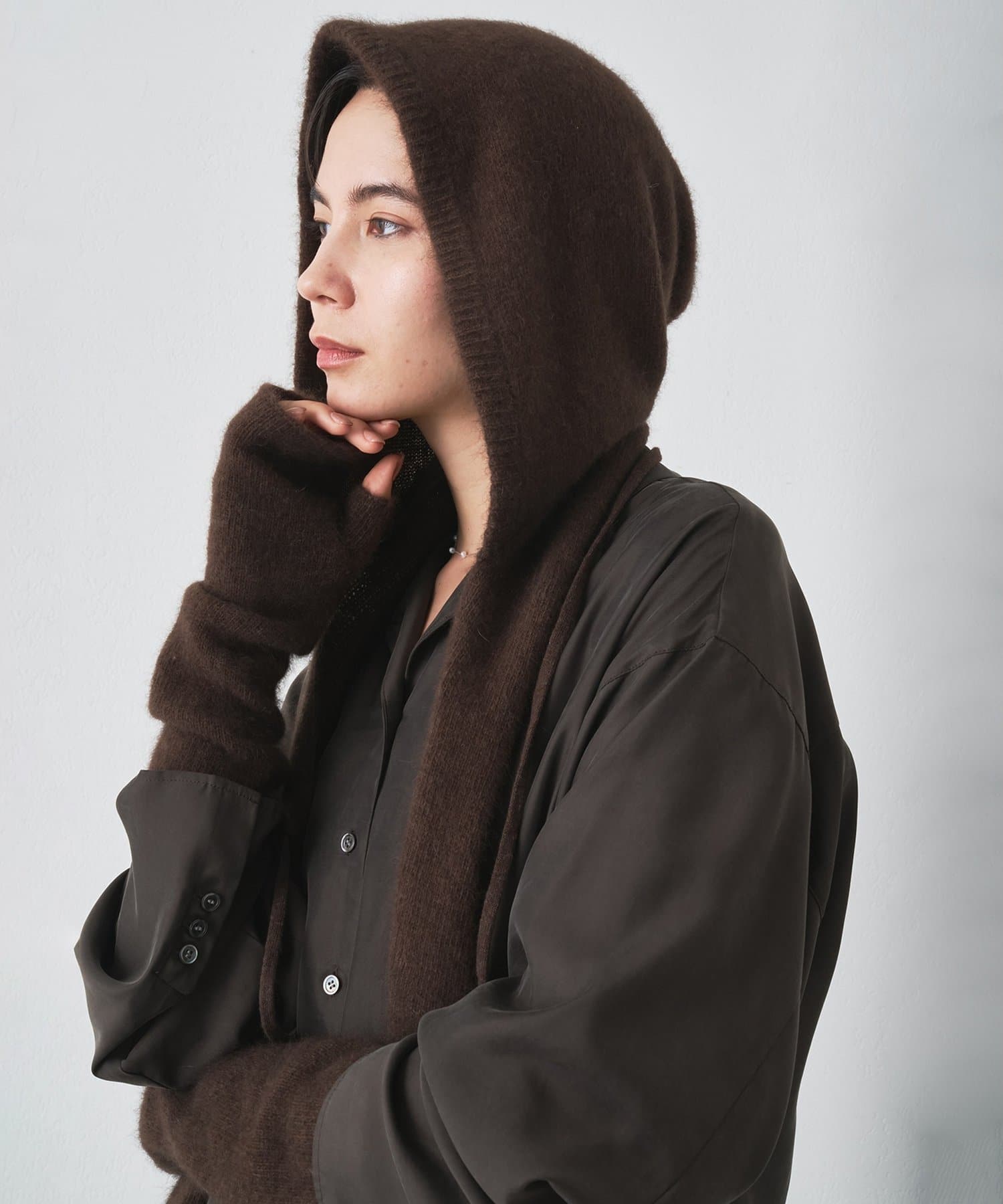 Whim Gazette(ウィム ガゼット) 【THROW】別注カラーArm Warmer