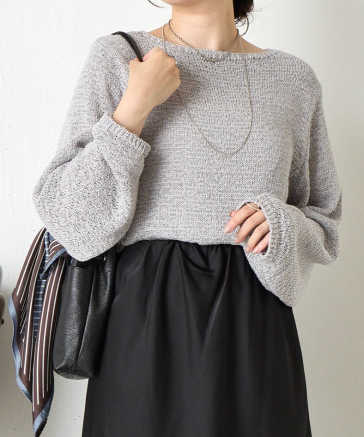 Jena espace merveilleux トップス　ニット　完売品　ジェナ ラメフェザーソフトニット | Jena espace merveilleux(ジェナ