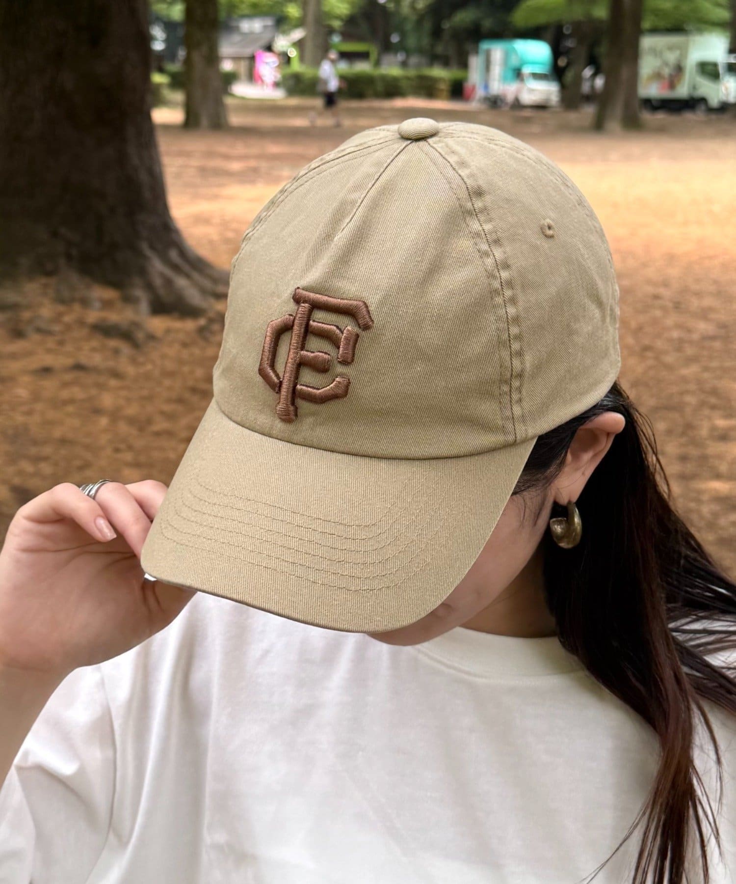 CIAOPANIC TYPY(チャオパニックティピー) 【Franklin Climbing】 3D刺繍ロゴエンブレムCAP