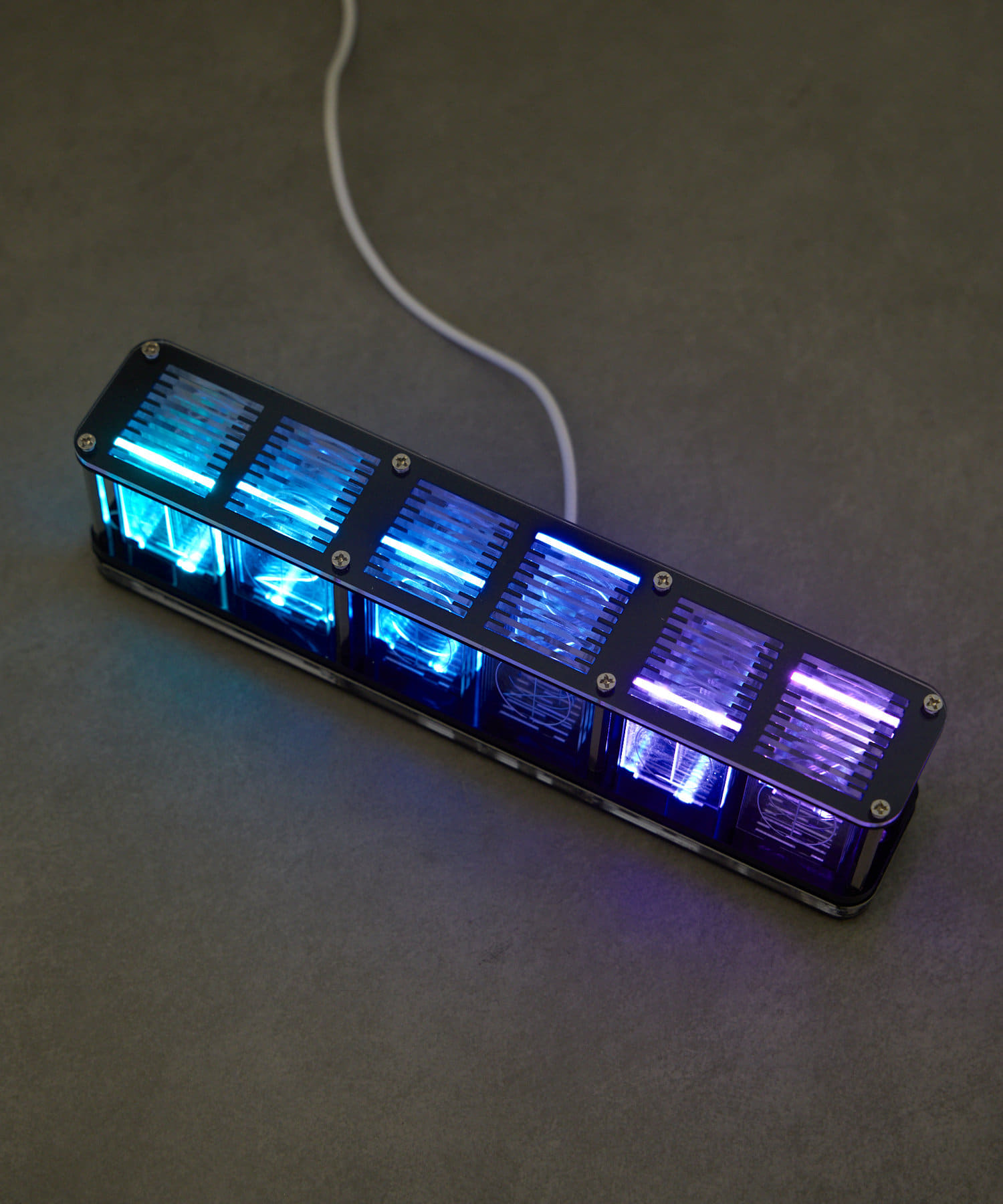 BIRTHDAY BAR(バースデイバー) RGB TUBE CLOCK　RGBチューブクロック