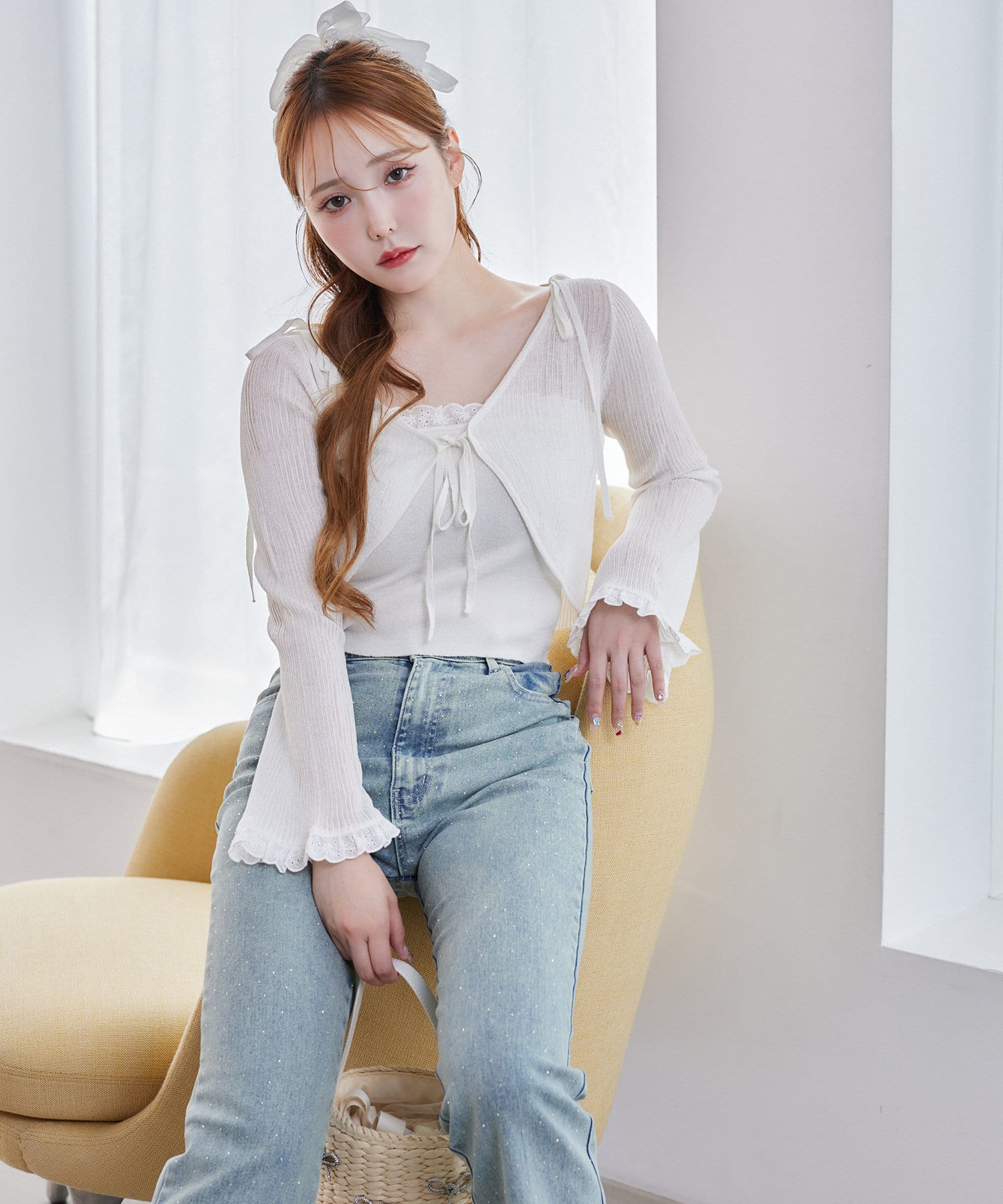 CLATHAS - クレイサス　CLATHAS サマーニットアンサンブル❤️美品 CLATHAS - クレイサス❤️CLATHAS アンサンブル サマーニット 美