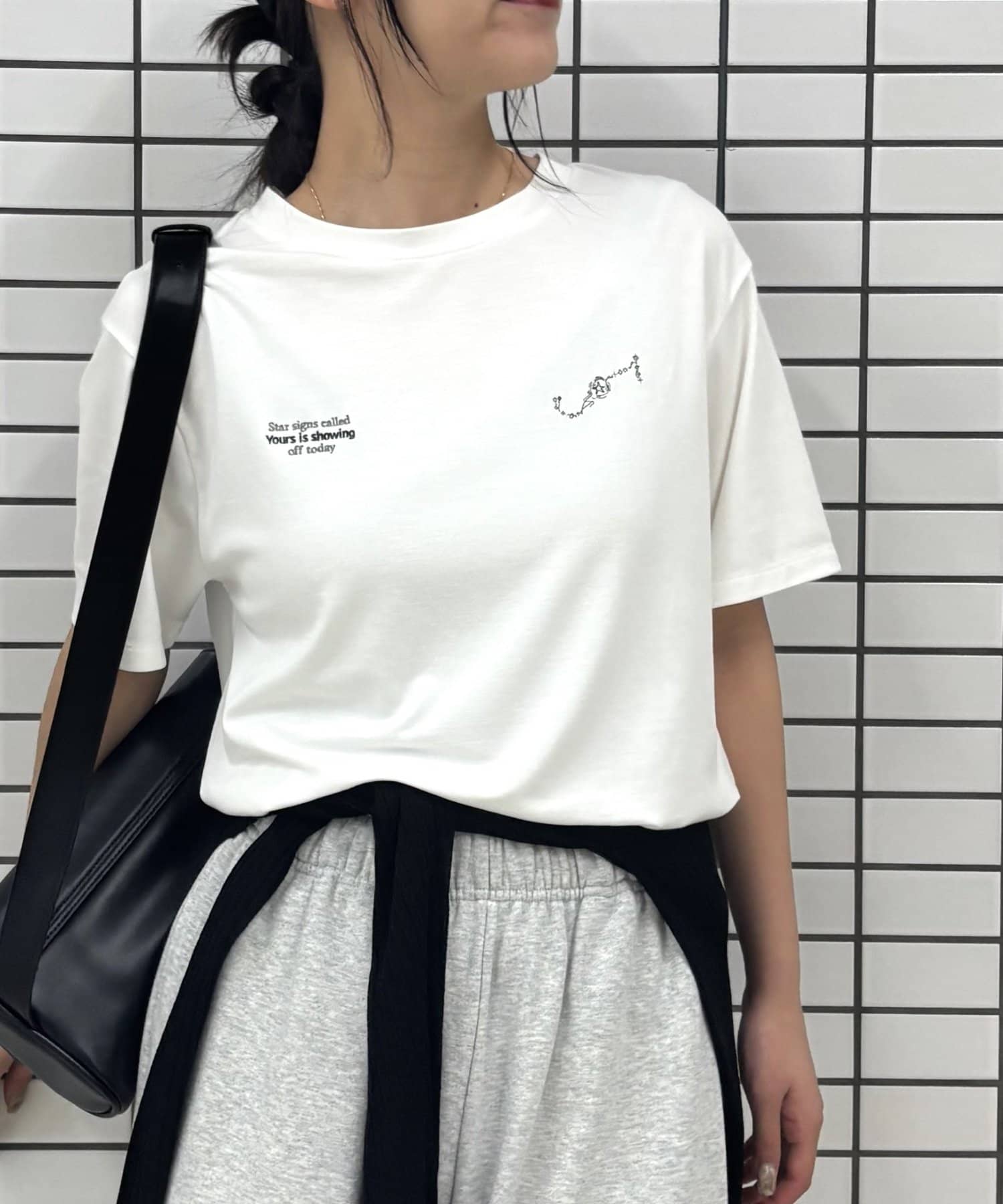 COLONY 2139(コロニー トゥーワンスリーナイン) 【PIKO企画 / WEB限定】W刺繍星座Ｔシャツ