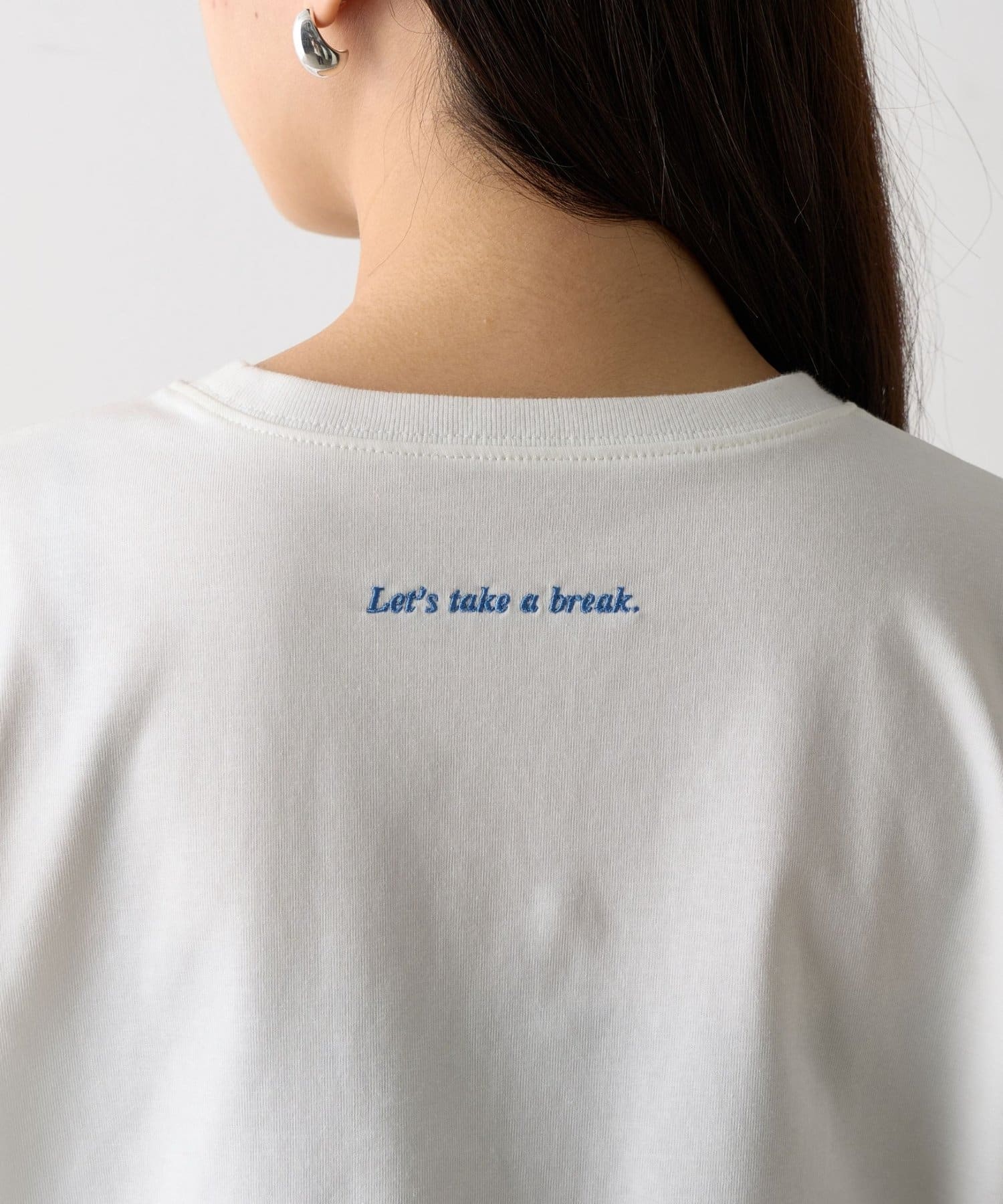 COLONY 2139(コロニー トゥーワンスリーナイン) 【PIKO企画 / リバイバル】バックロゴ刺繍コンパクトTシャツ