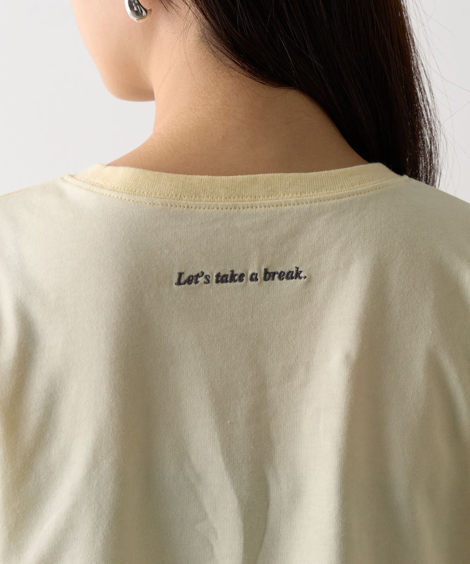 COLONY 2139(コロニー トゥーワンスリーナイン) 【PIKO企画 / リバイバル】バックロゴ刺繍コンパクトTシャツ