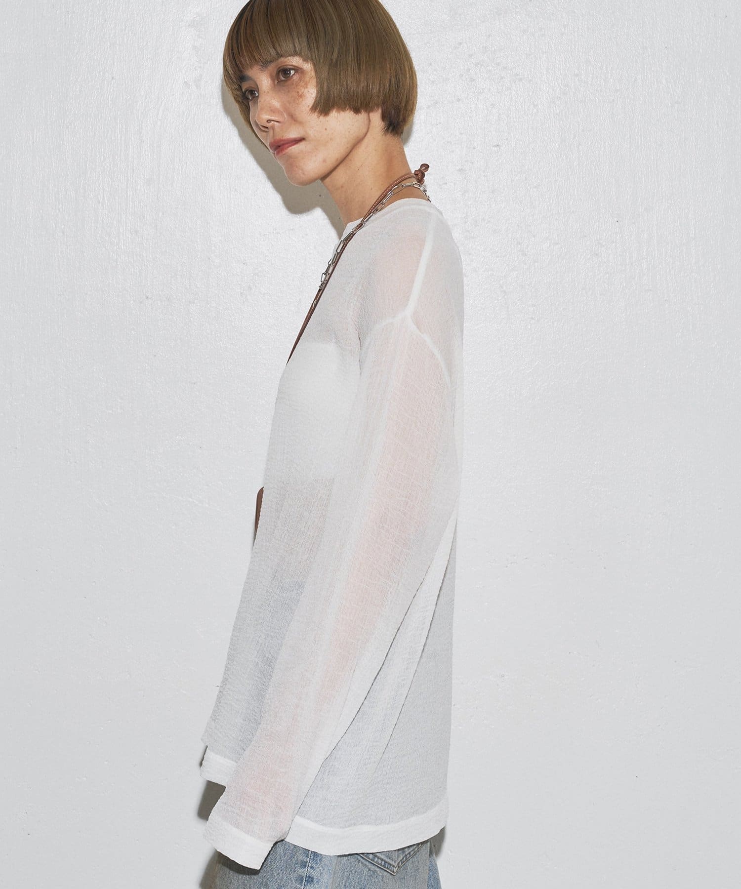 Whim Gazette GEMINI クルーネック スウェット GEMINI】クルーネックプルオーバー | Whim Gazette(ウィム