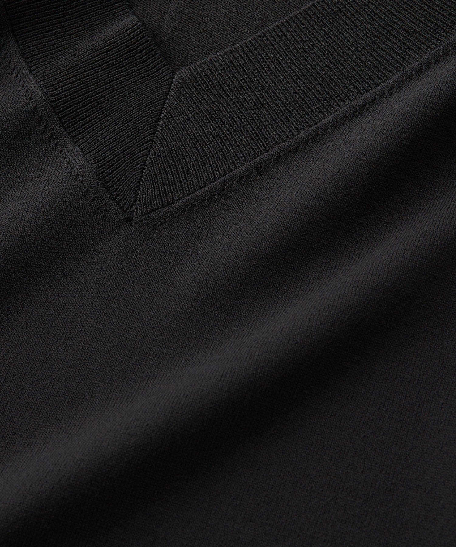 RIVE DROITE(リヴドロワ) 【暑い季節にも快適/セットアップ対応可】レーヨン混バックテールニット