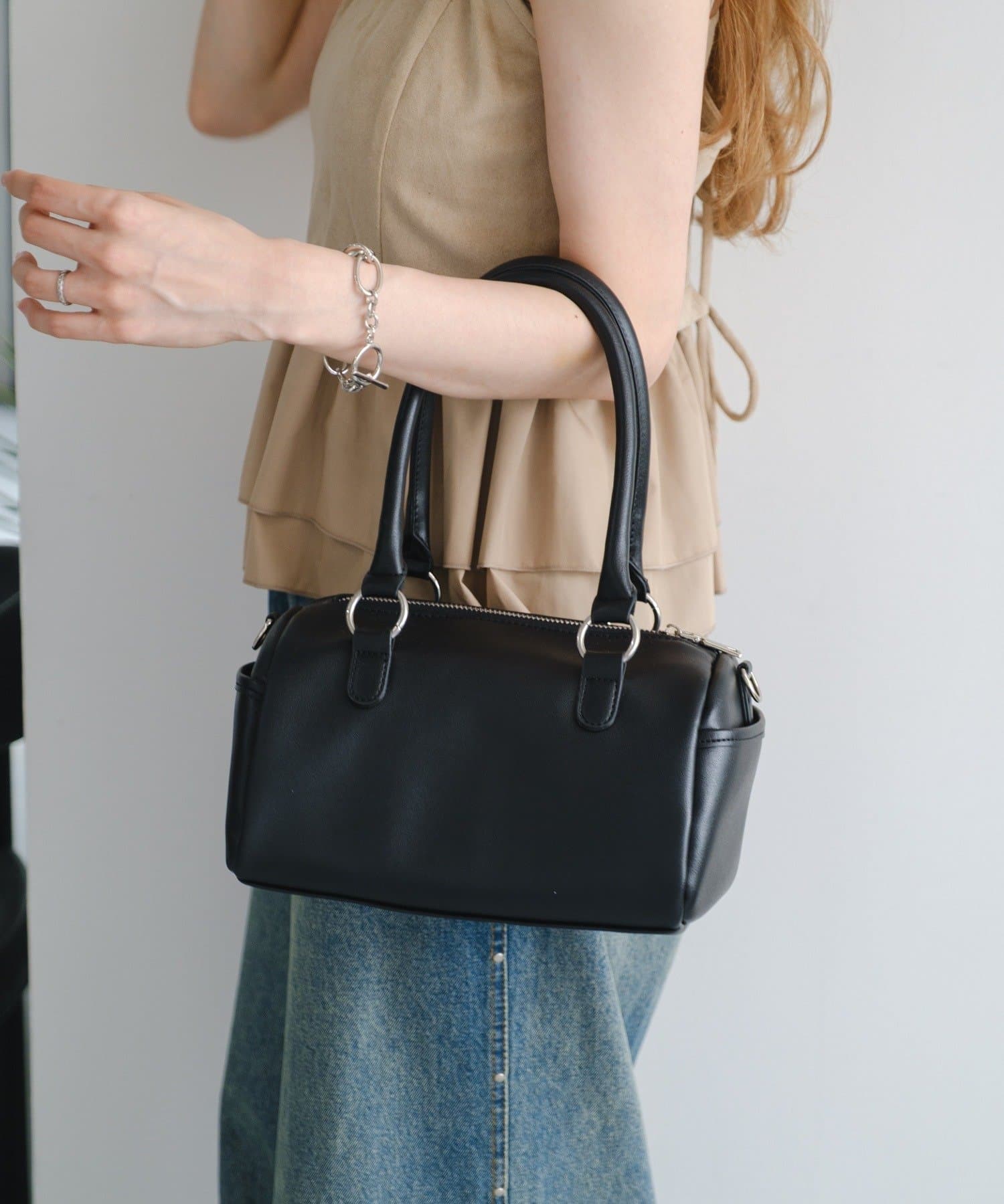 Kastane(カスタネ) 【7.19(土)12:00発売/2025AW/500mlペットボトル収納可】2WAYボストンBAG