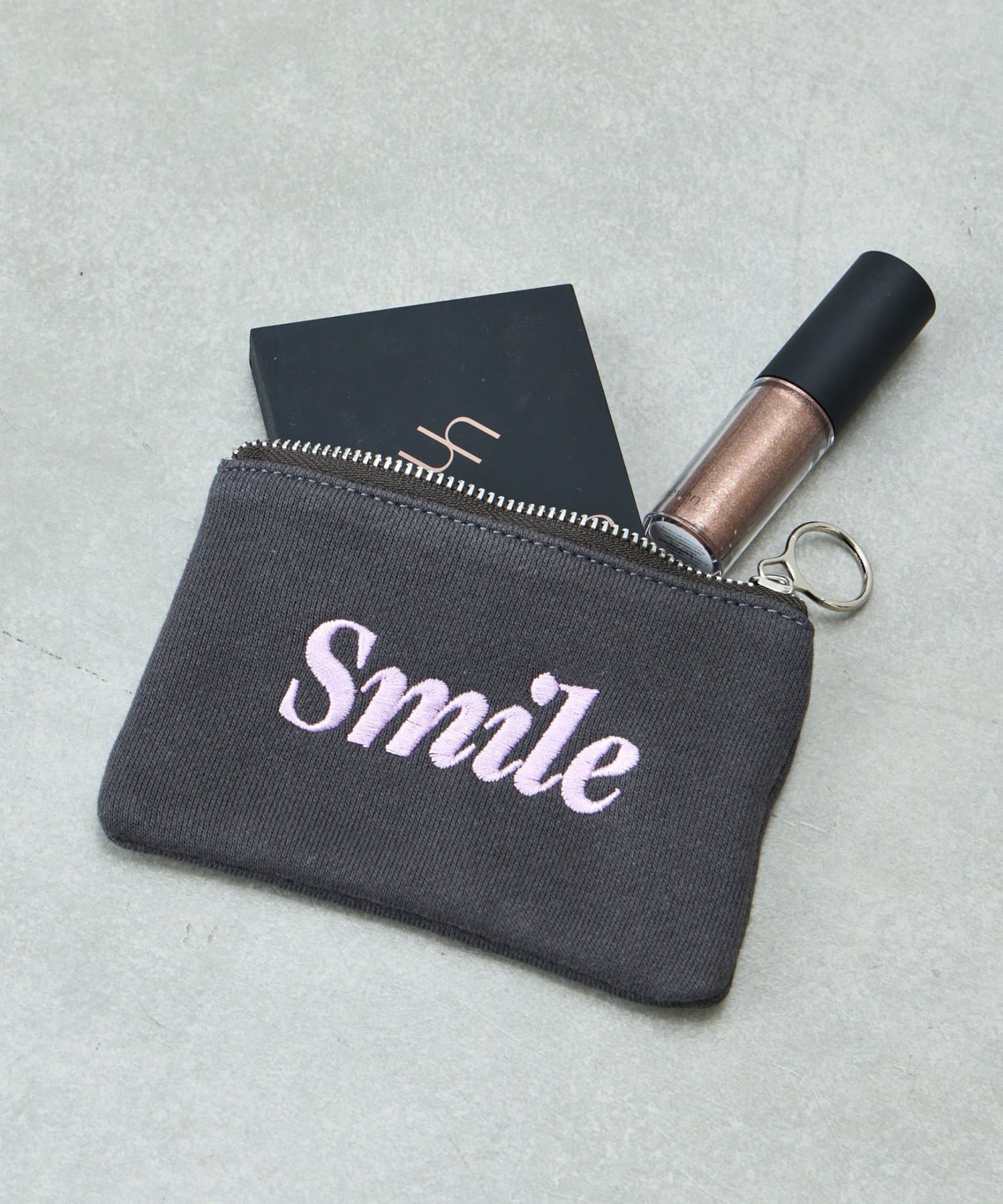 BIRTHDAY BAR(バースデイバー) スウェットロゴ刺繍ミニポーチ