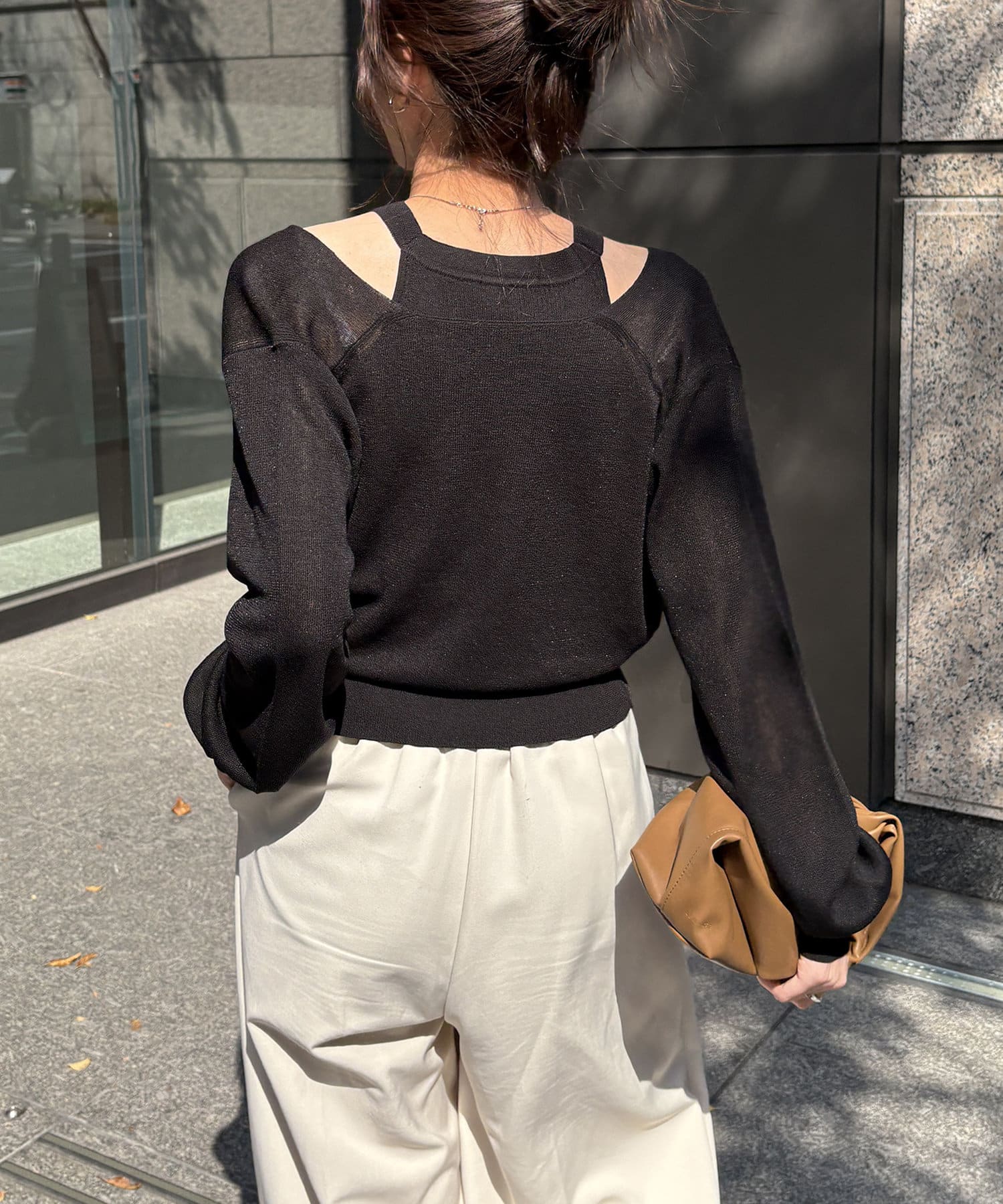 CAPRICIEUX LE'MAGE】タンクSETアシメカーディガン | OUTLET