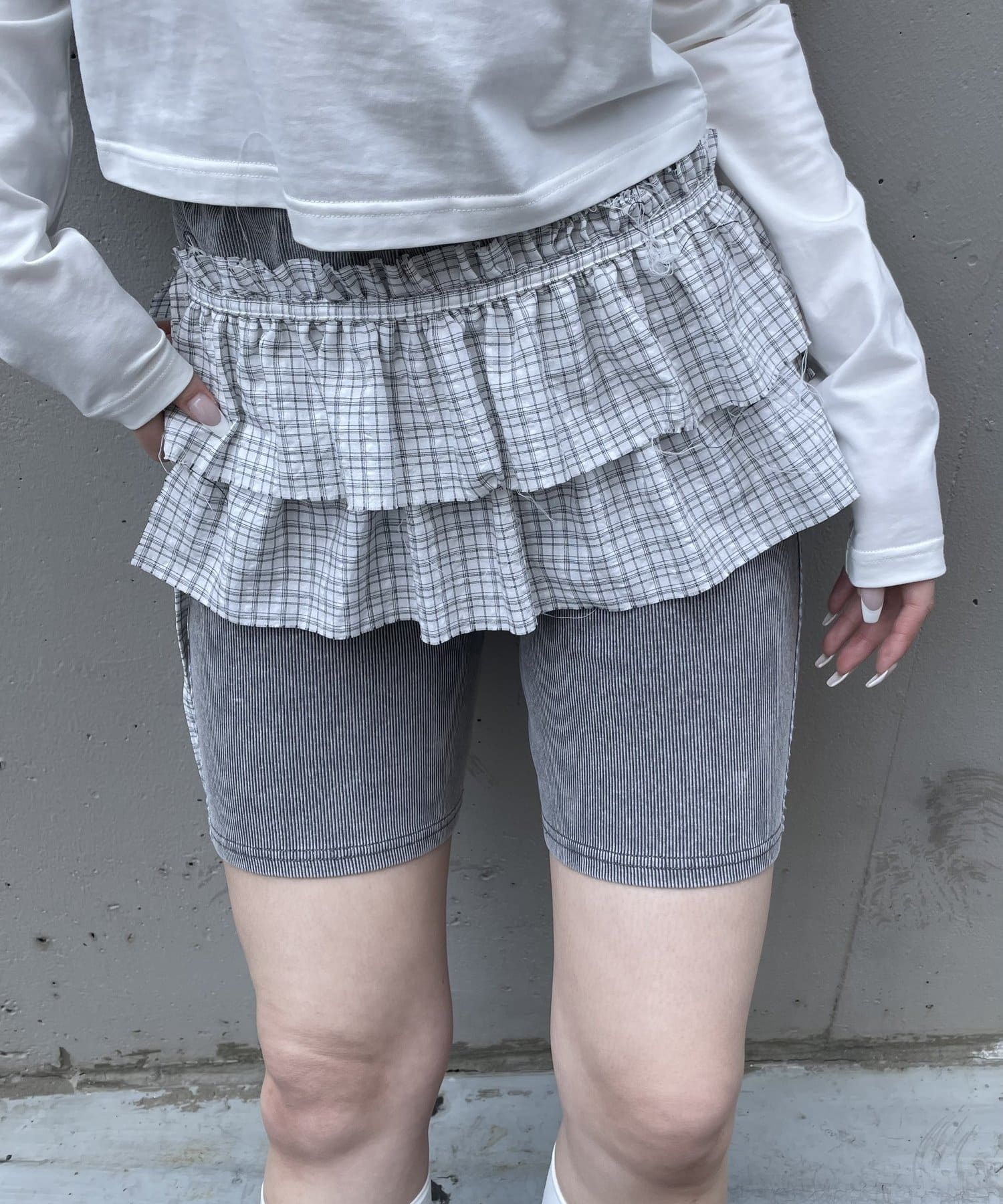 OUTLET(アウトレット) 【WHO'S WHO gallery】レースバイカーレギンス