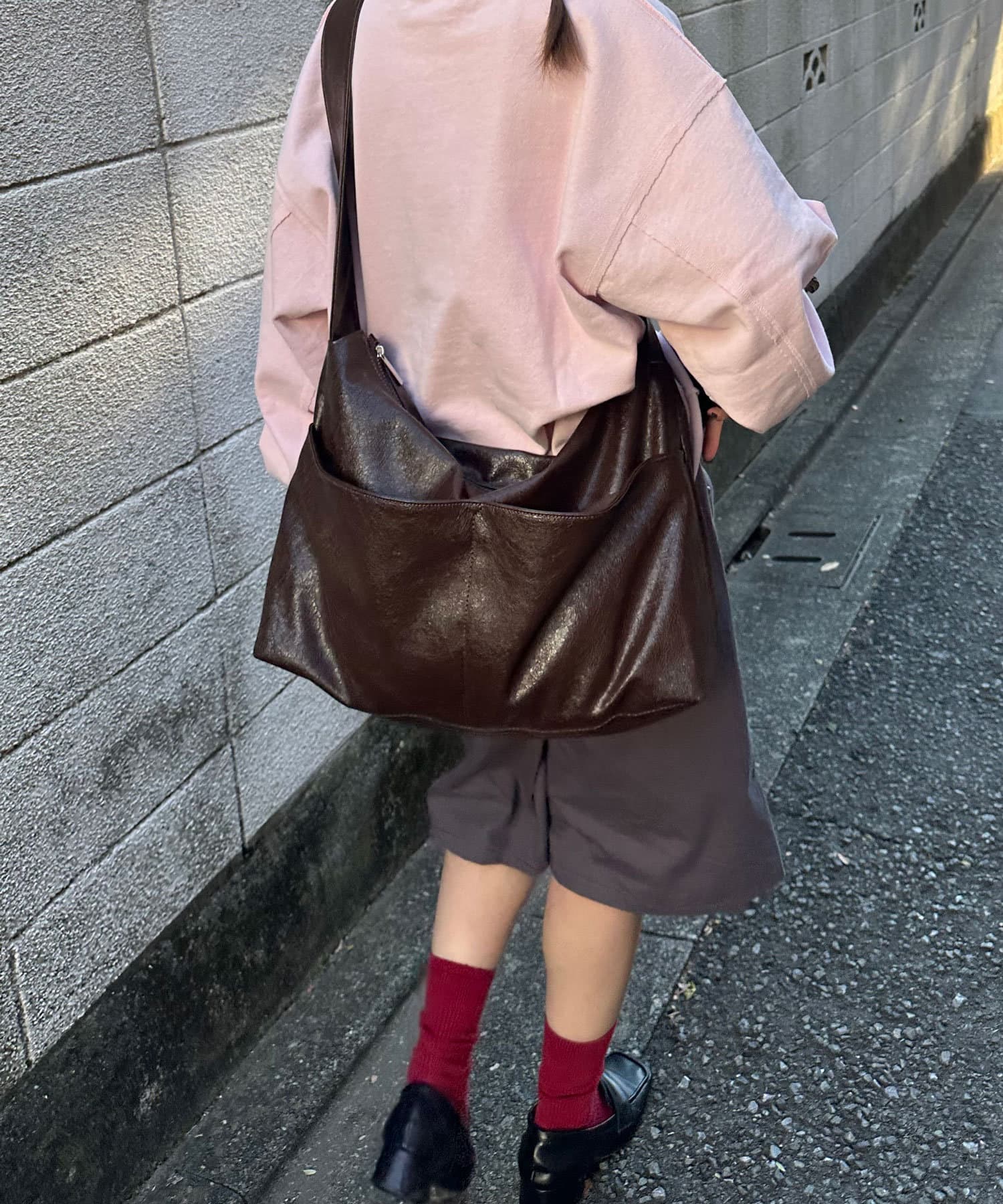 OUTLET(アウトレット) 【Ciaopanic】フェイクレザーショルダーBAG