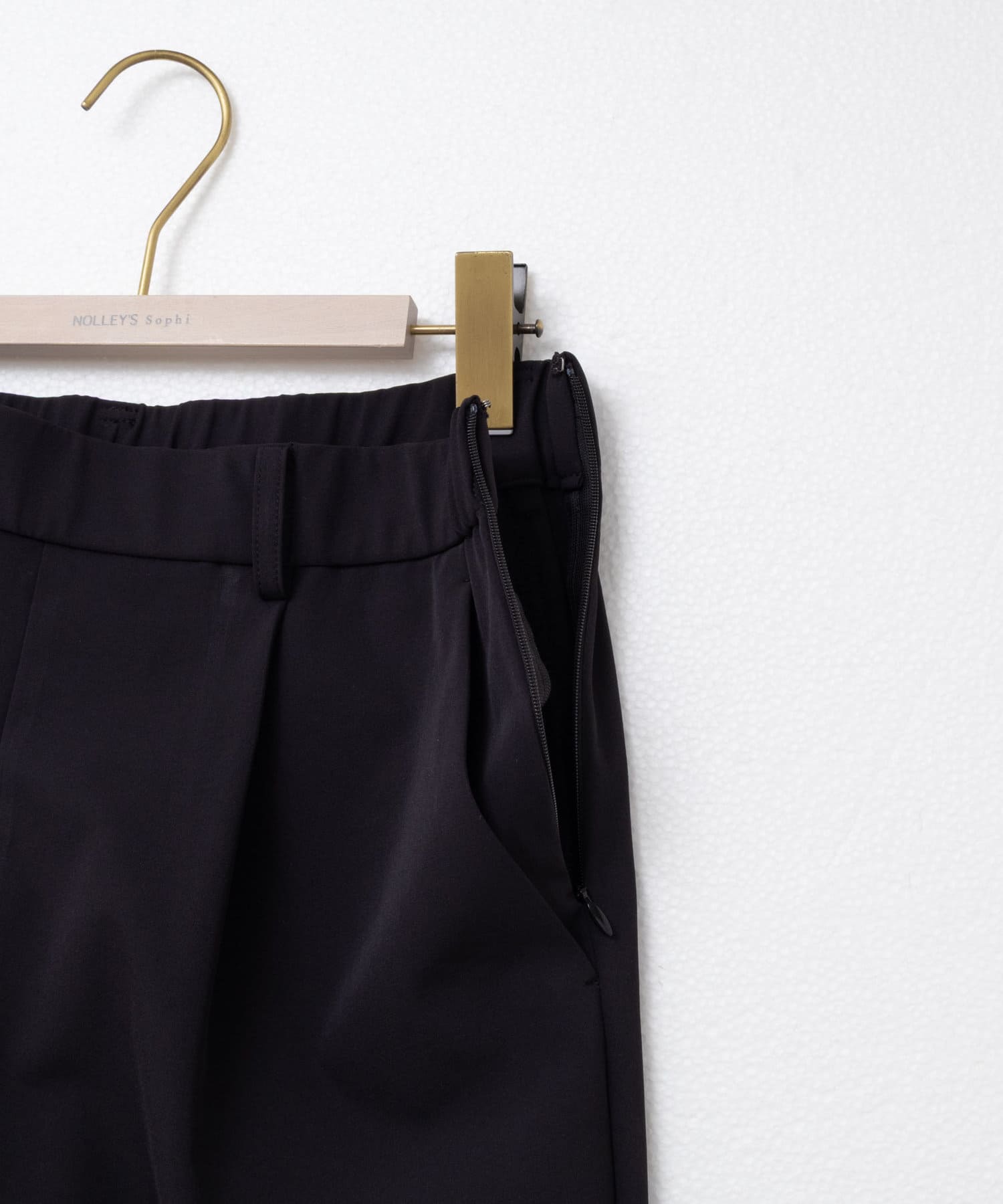 NOLLEY'S(ノーリーズ) ウォッシャブルドライ2WAYストレッチテーパードパンツ