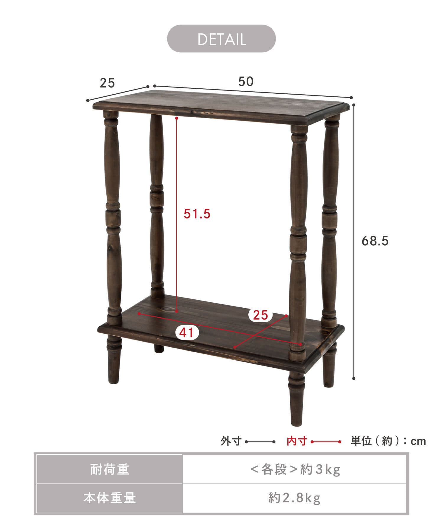 WEB限定商品》アンティークコンソールテーブル | salut!(サリュ