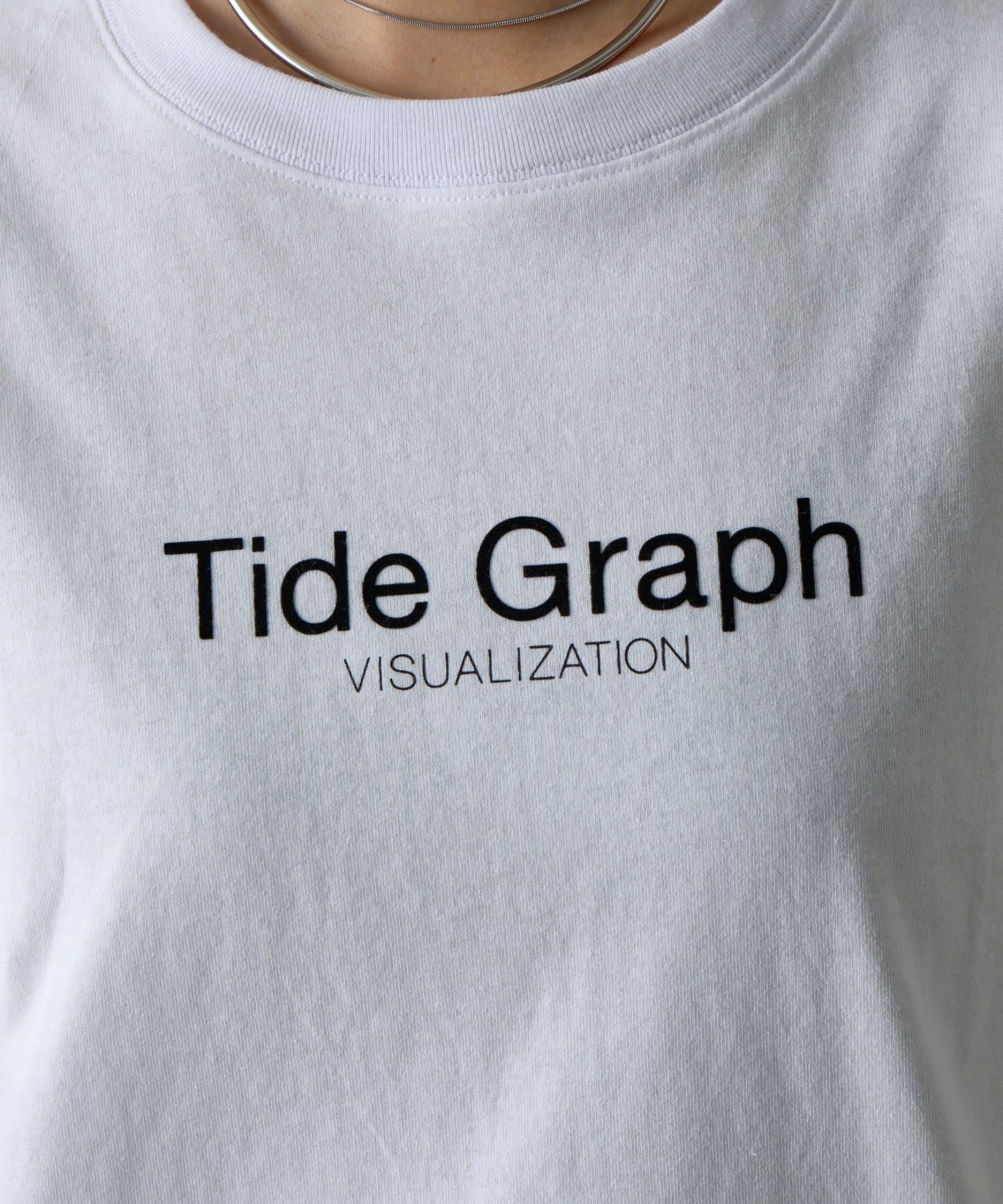 COLONY 2139(コロニー トゥーワンスリーナイン) TideGraphプリントＴシャツ