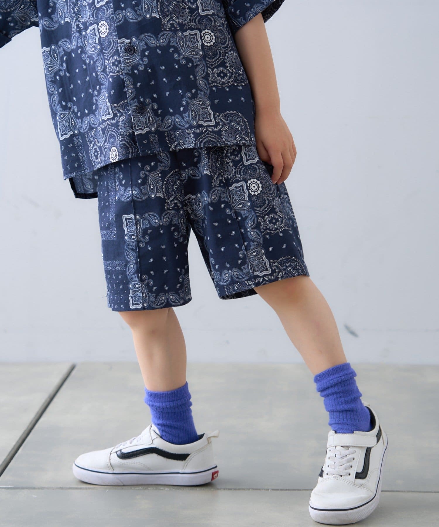 CIAOPANIC TYPY(チャオパニックティピー) 【KIDS】アフリカンバティック柄イージーショーツ