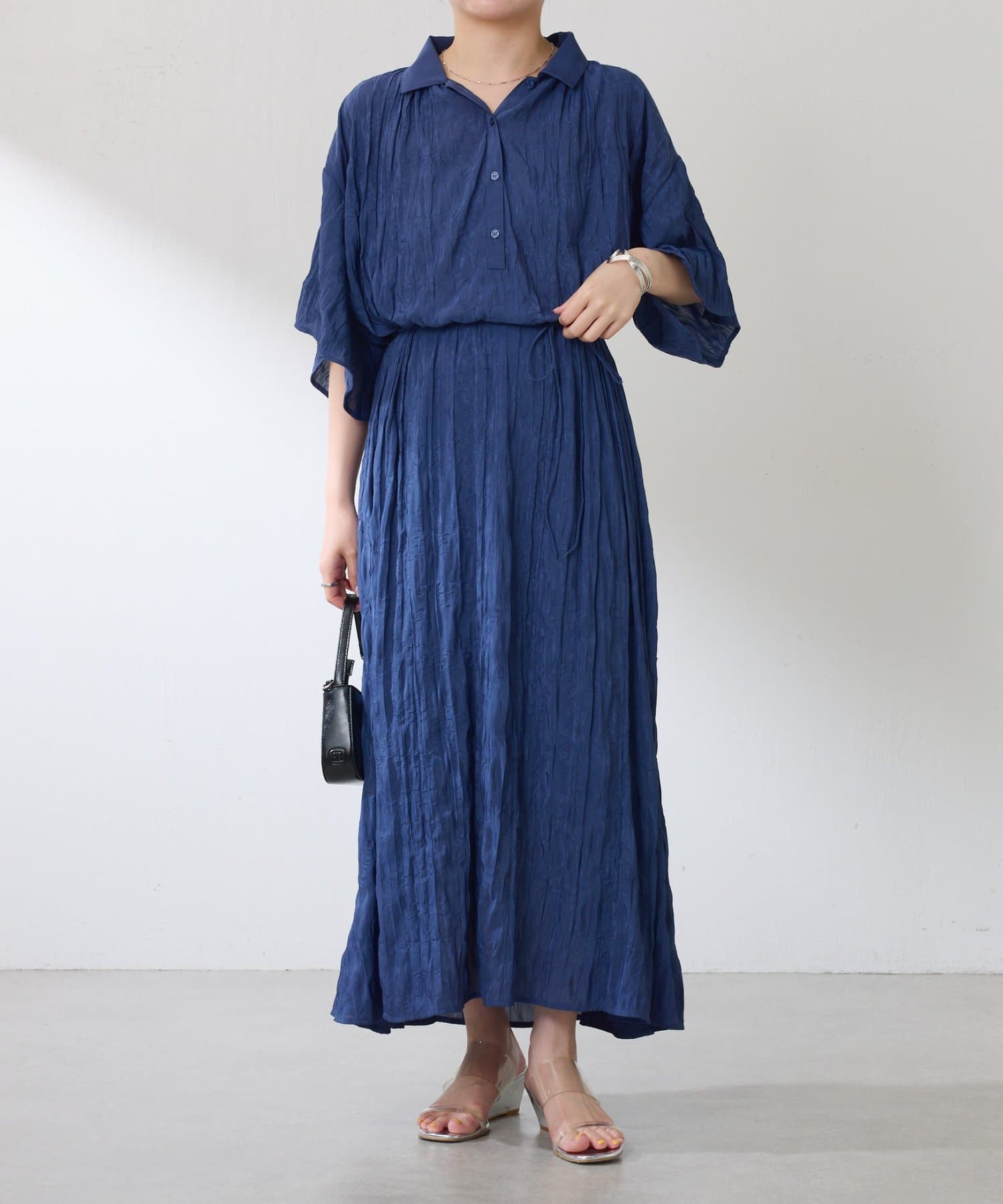 【GALLARDAGALANTE】ワッシャーキャミチュニック セットアップ対応】ワッシャーキャミチュニック