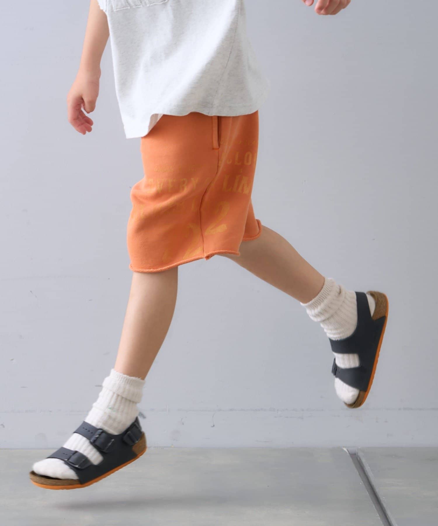 KIDS】ピグメント加工スウェットプリントショーツ | CIAOPANIC