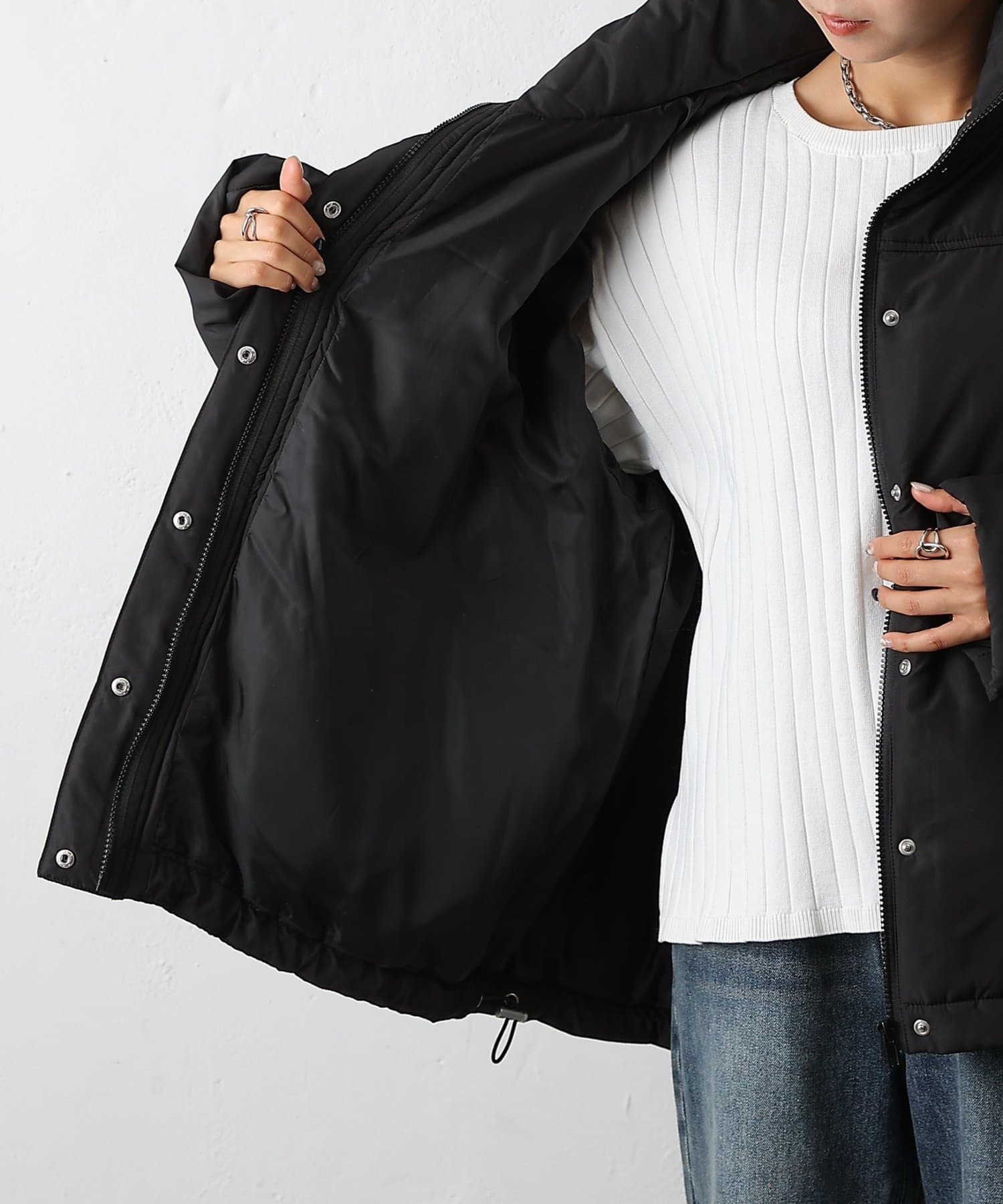 COLONY 2139(コロニー トゥーワンスリーナイン) スタンドカラー中綿コート