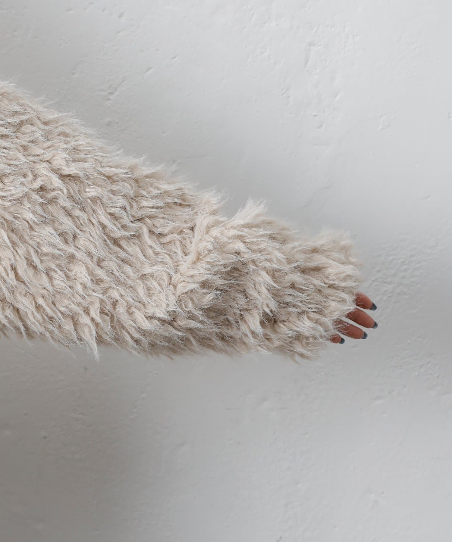 COLONY 2139(コロニー トゥーワンスリーナイン) ミックスシープファースタンドブルゾン