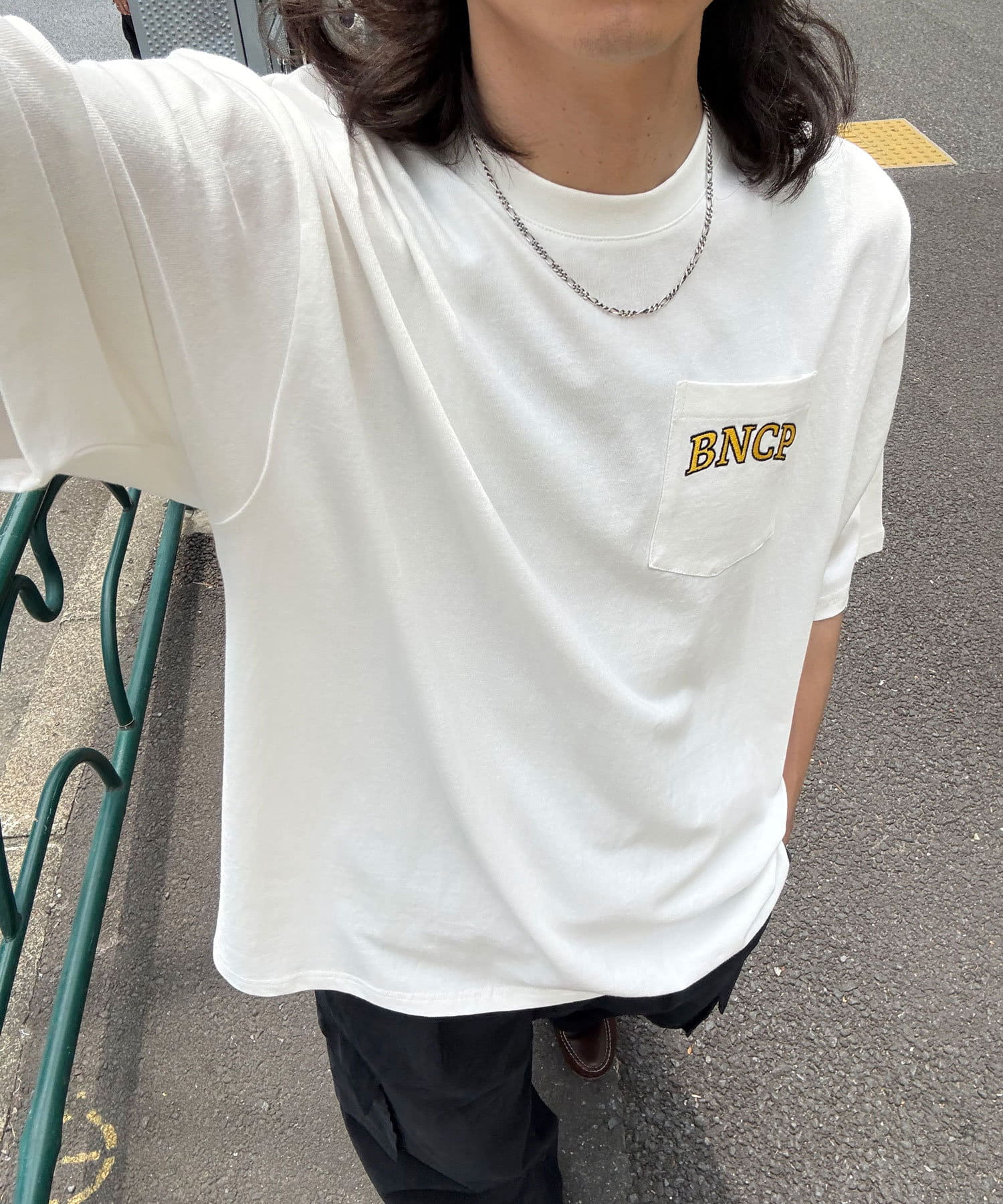 CIAOPANIC(チャオパニック) スーパーフェード刺繍Tシャツ