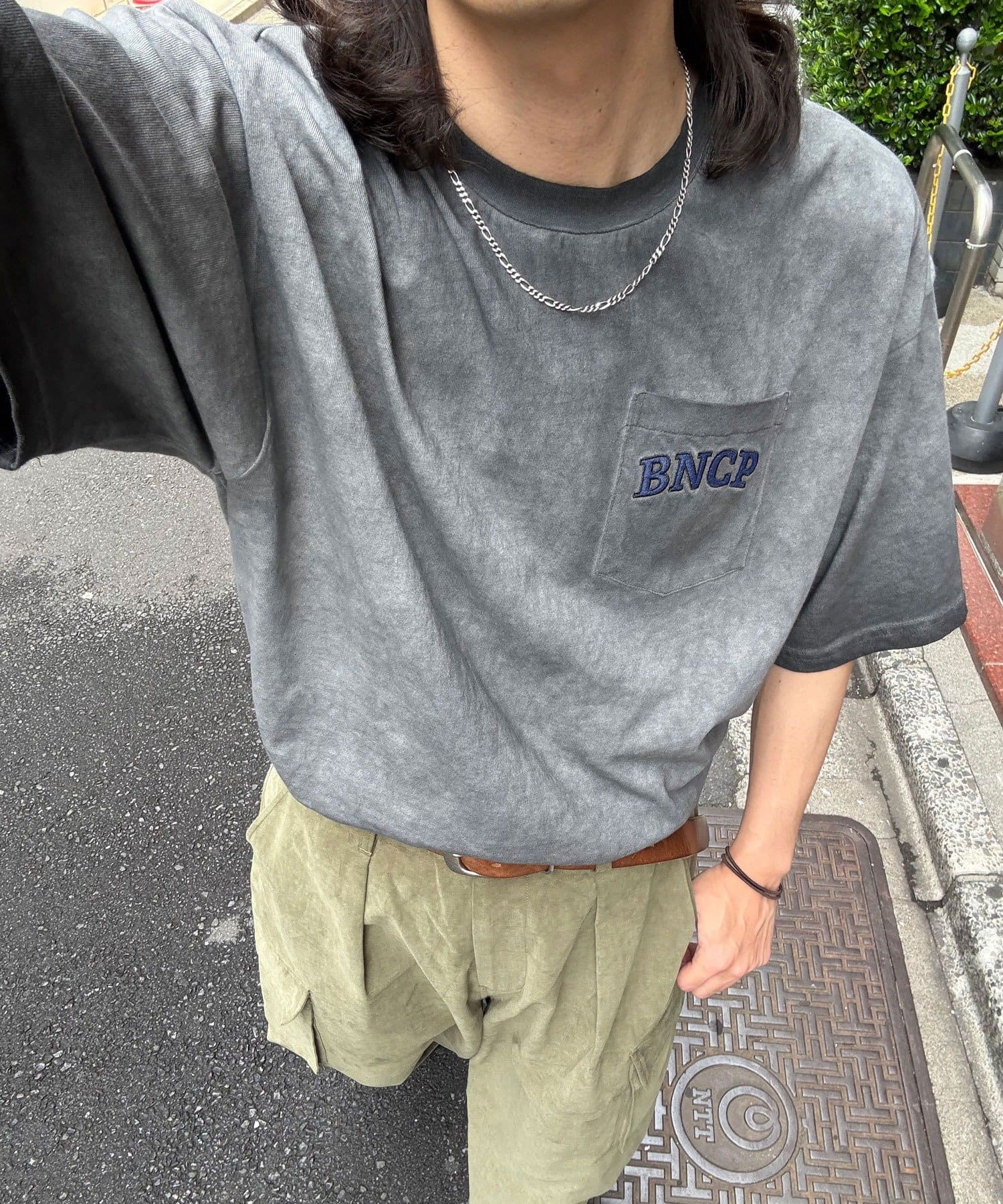 CIAOPANIC(チャオパニック) スーパーフェード刺繍Tシャツ