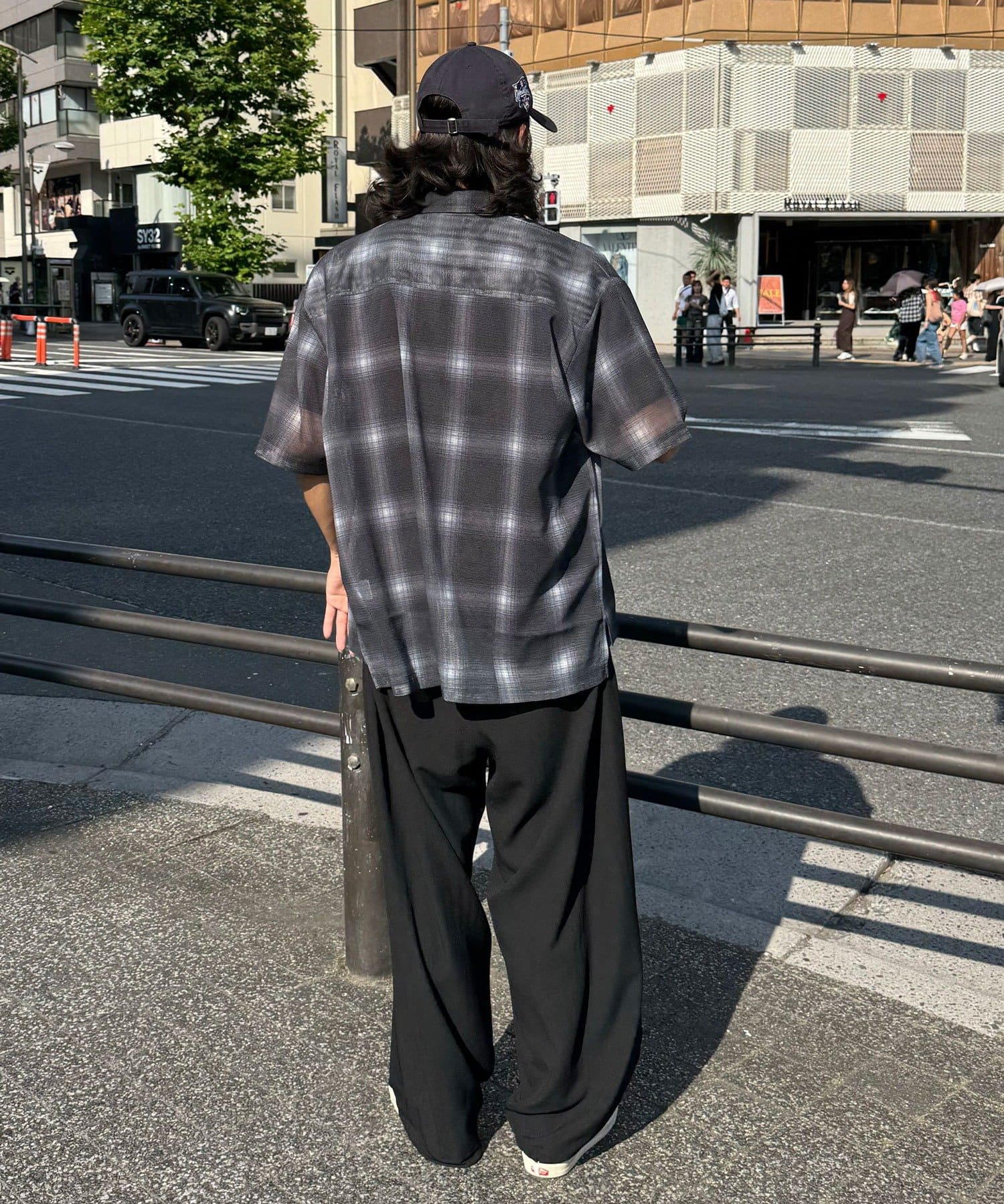 CIAOPANIC(チャオパニック) メッシュアソート柄ショートスリーブシャツ