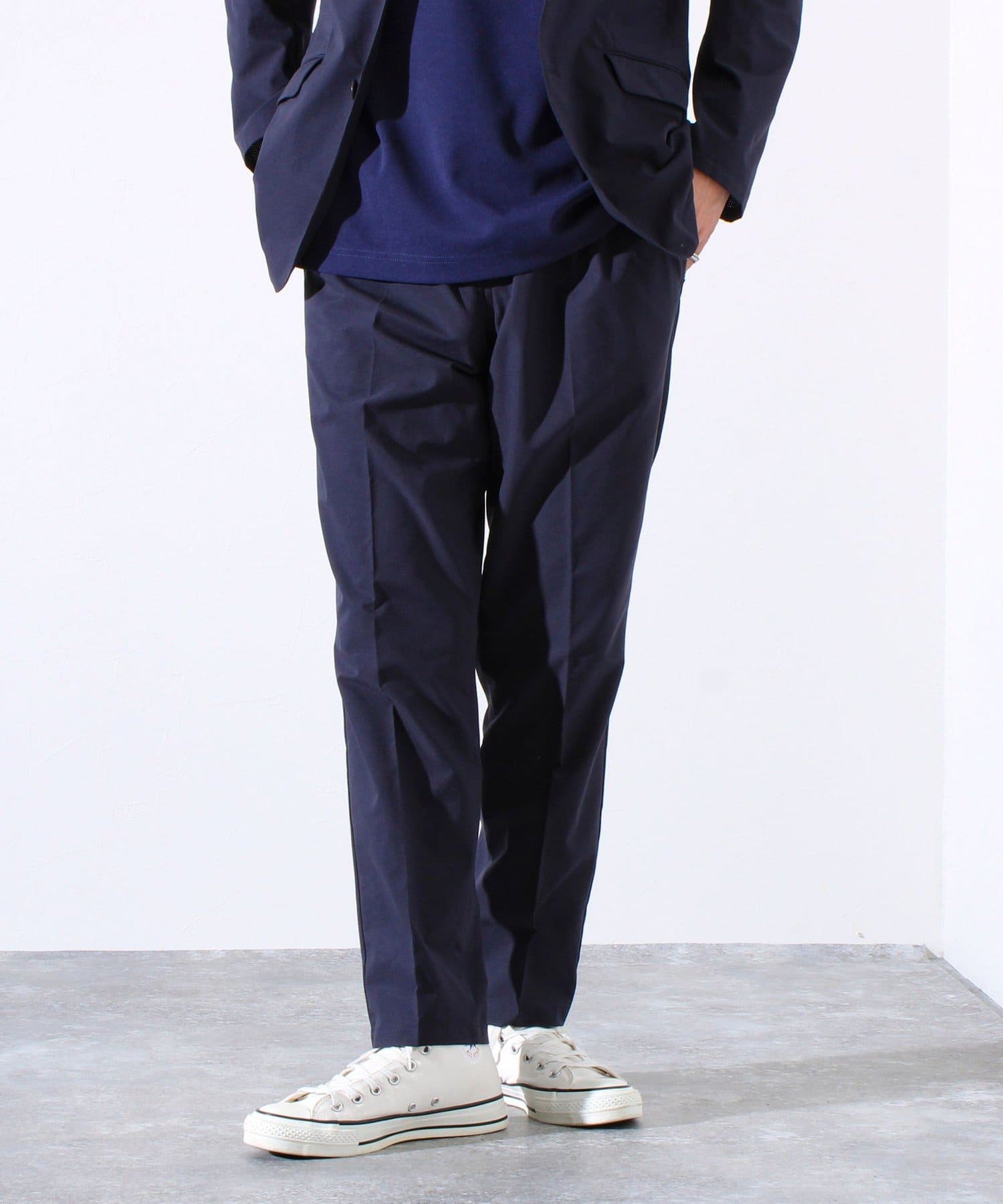 セットアップ/ビジカジ対応】エアードッツ 快適軽量 イージーパンツ