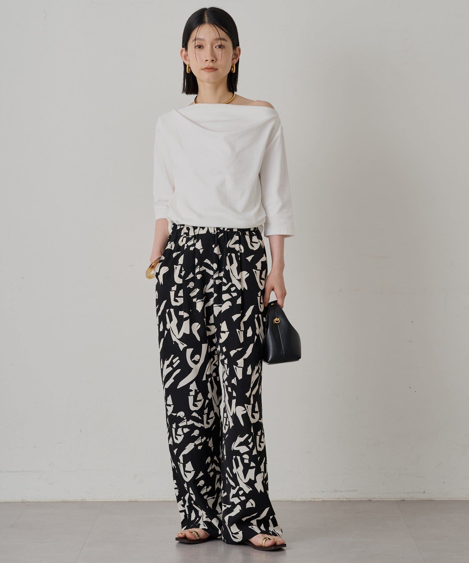 LOUNGEDRESS　スクエア　ロンT Loungedress tシャツ ドレープカットソー レディース : ZOZOTOWN
