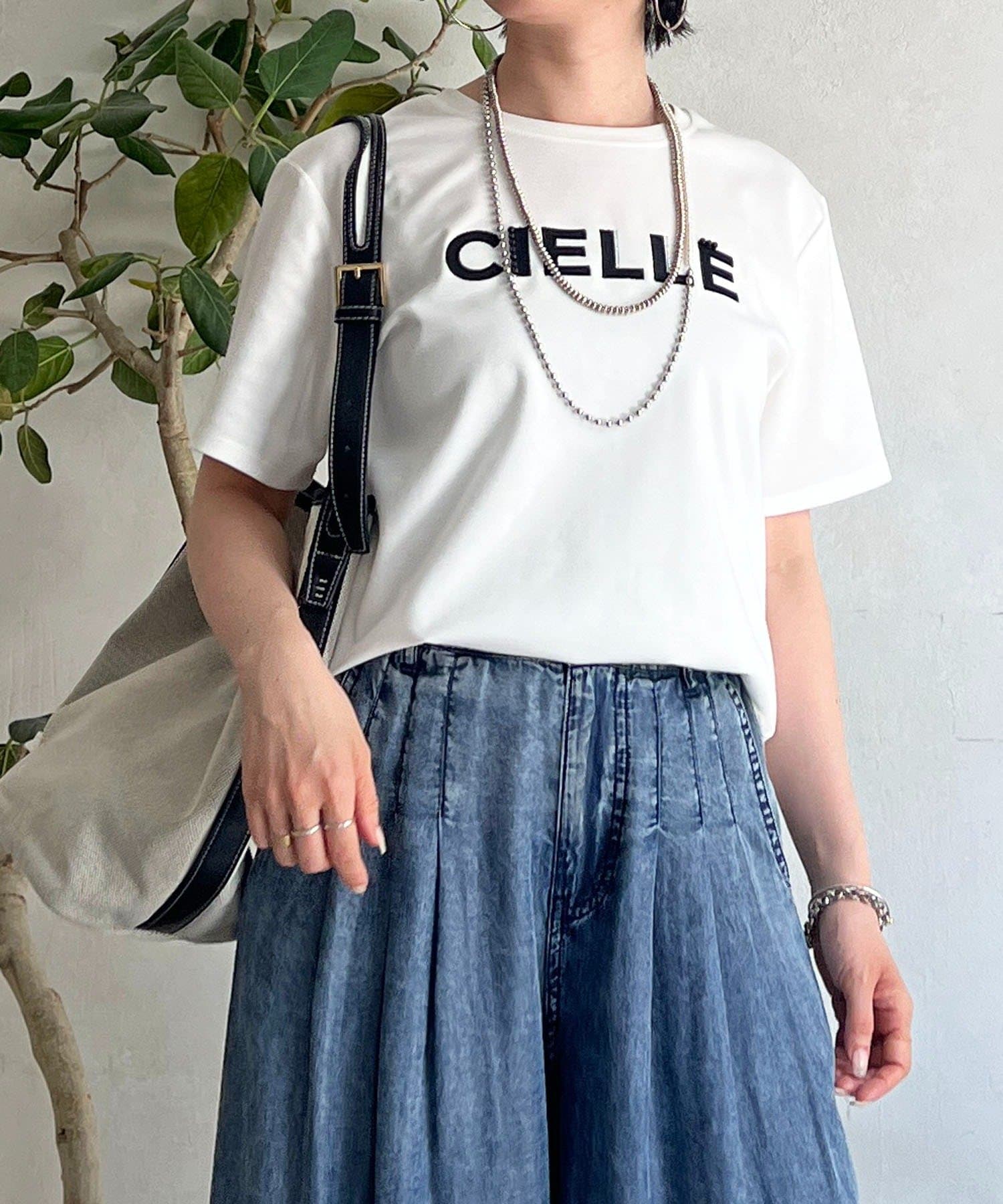 Croisiere(クロジエール) クールスムーズ刺繍TEE