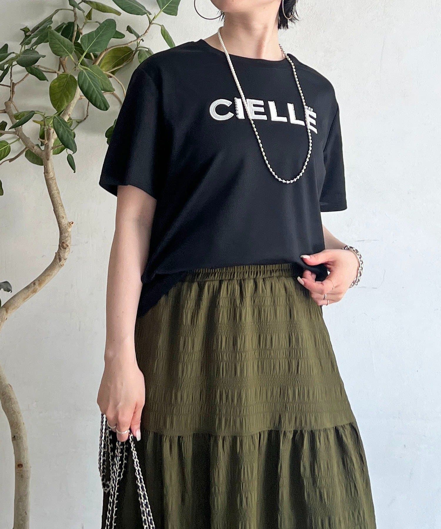 Croisiere(クロジエール) クールスムーズ刺繍TEE