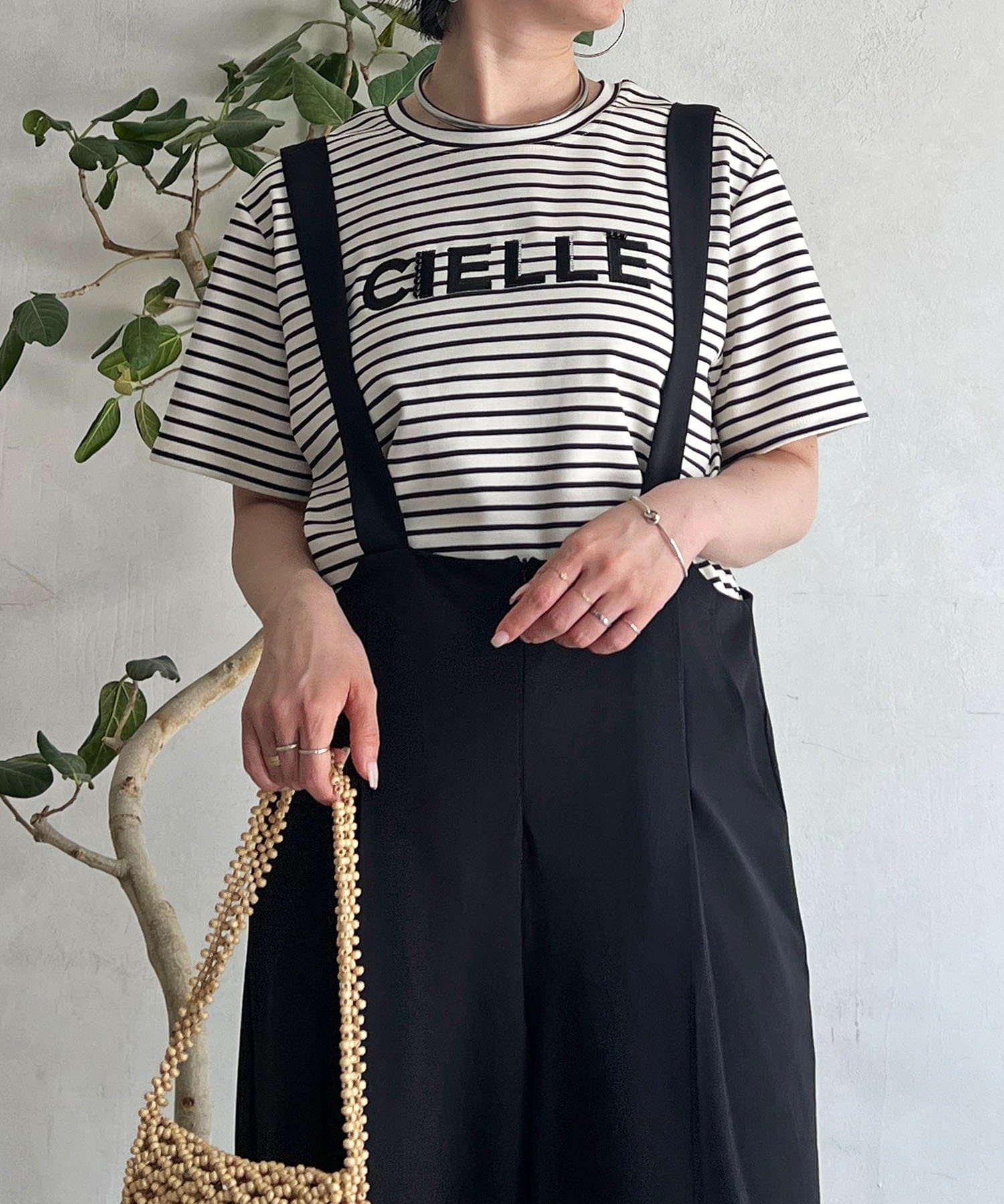 Croisiere(クロジエール) クールスムーズ刺繍TEE