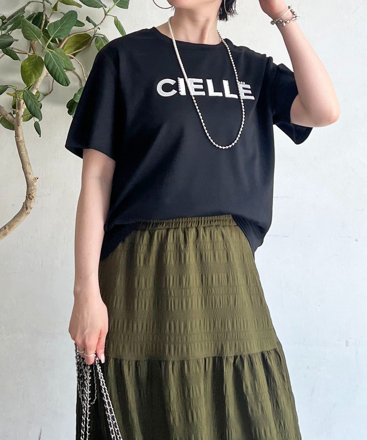 Croisiere(クロジエール) クールスムーズ刺繍TEE