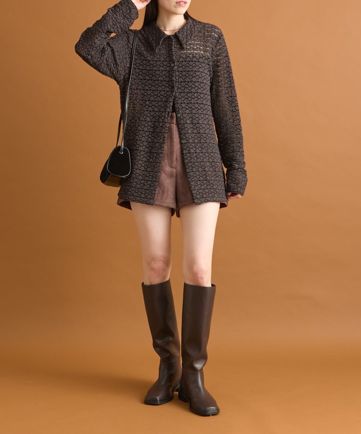 mystic(ミスティック) 【大人気の為再入荷決定！】フェイクスウェードショートパンツ