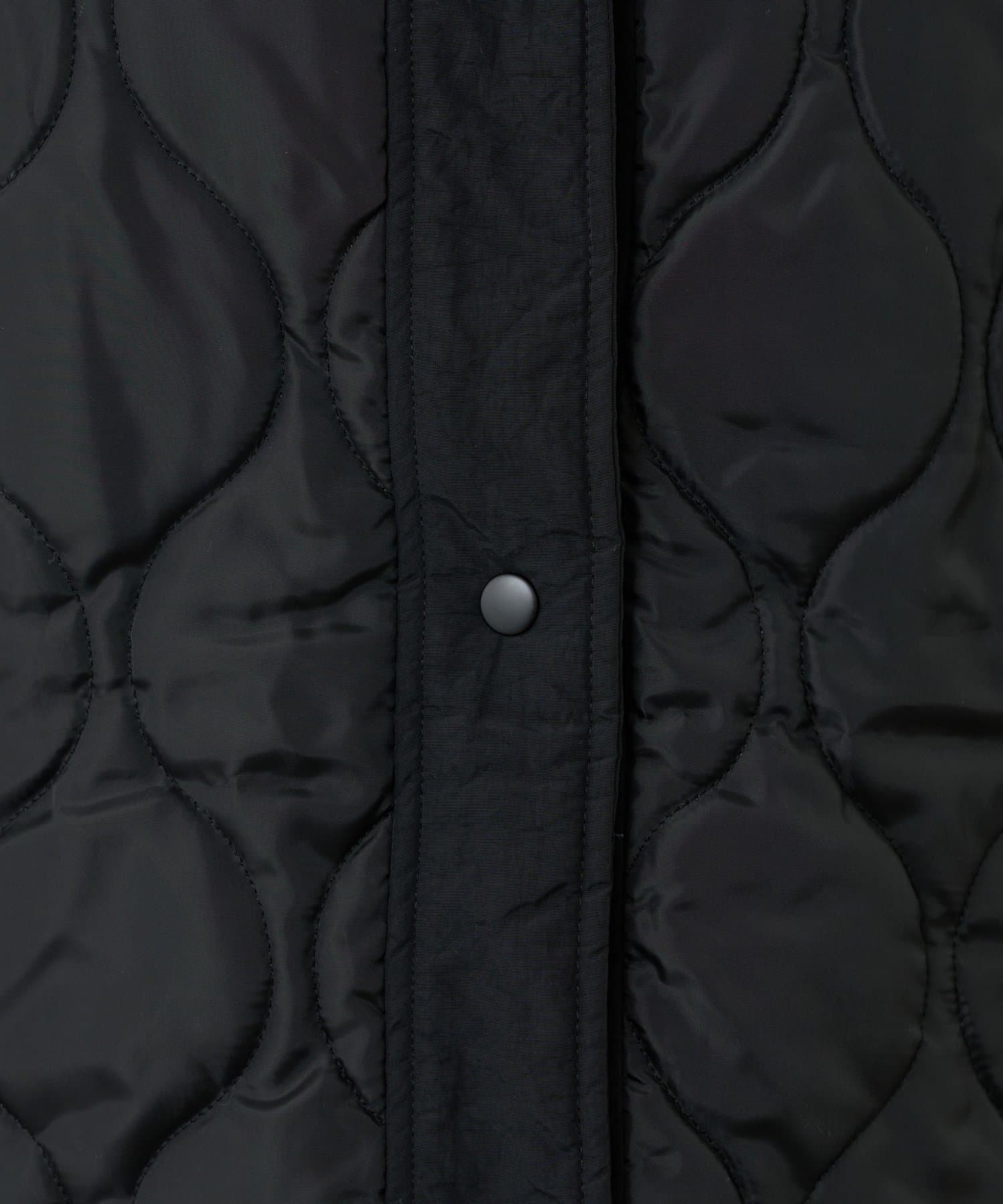 un dix cors(アンディコール) 《幅広い着こなしに》リバーシブルスタンドカラーバッファーコート