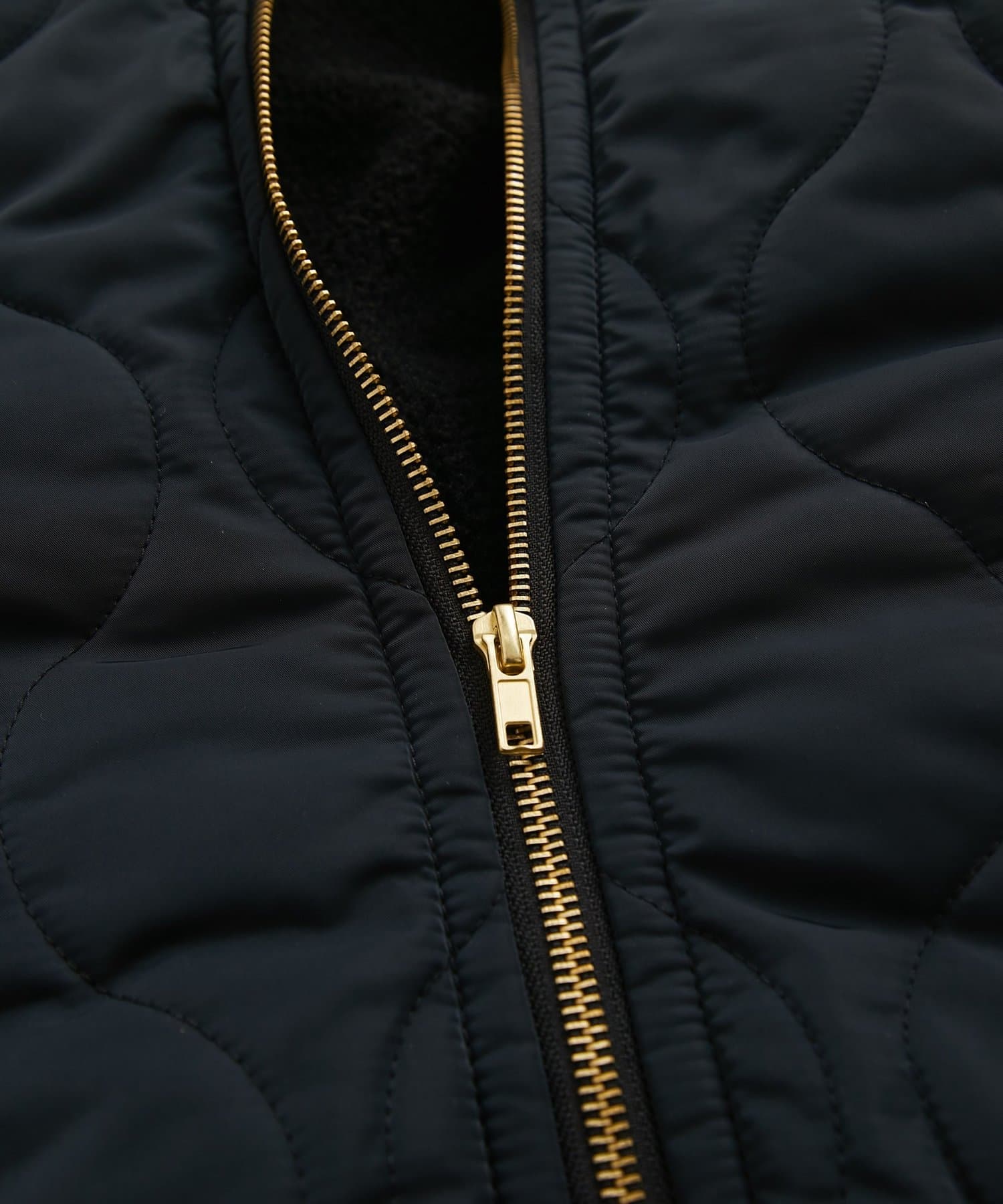 un dix cors(アンディコール) 《着回し力抜群》ベスト＋キルティングロングコート