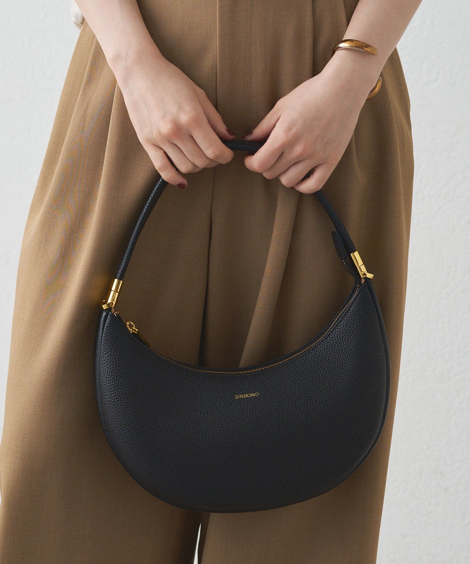 LOUNGEDRESS(ラウンジドレス) 【SINBONO/シンボノ】Zoey Shoulder Crossbody Bag BK