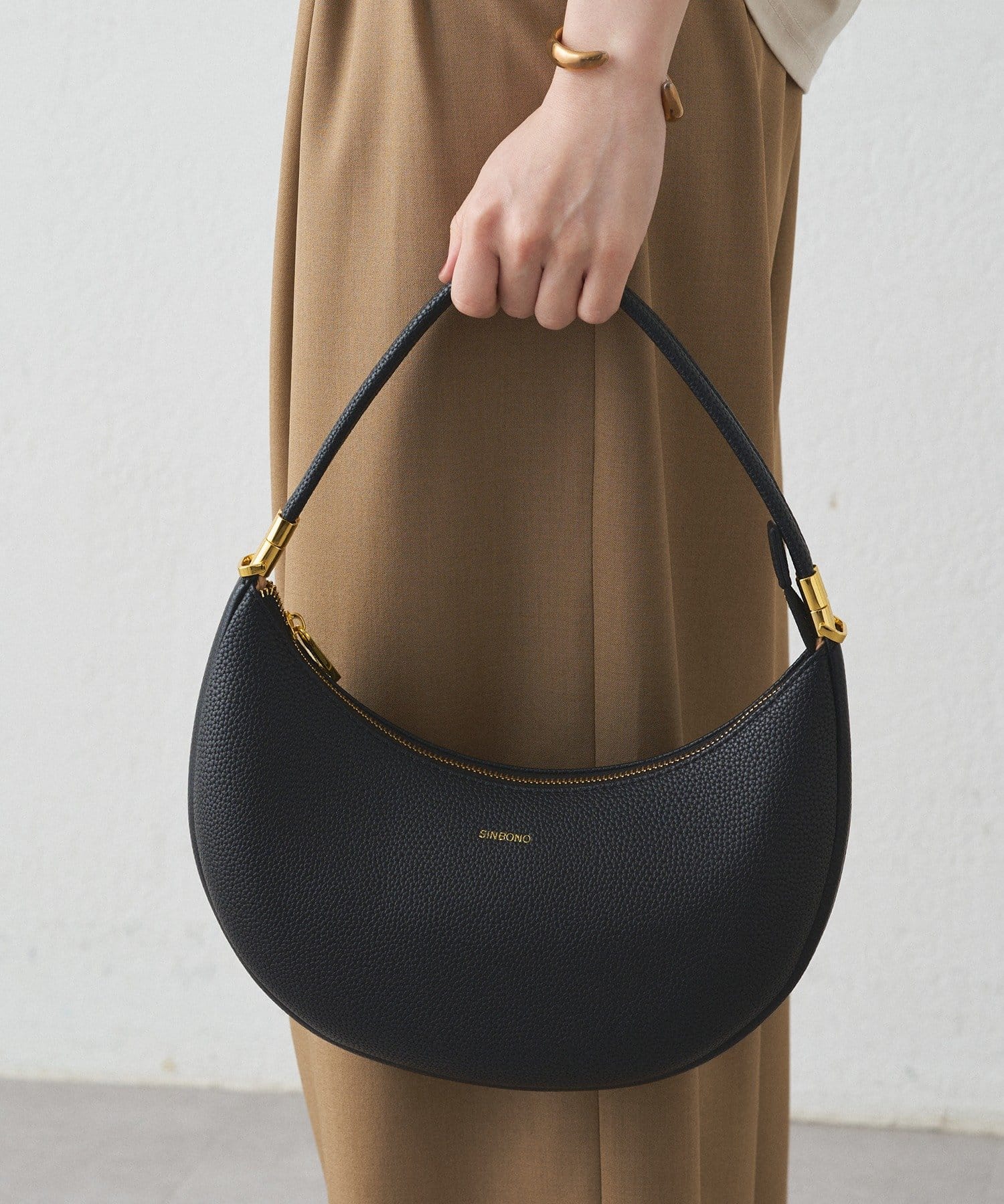 LOUNGEDRESS(ラウンジドレス) 【SINBONO/シンボノ】Zoey Shoulder Crossbody Bag BK