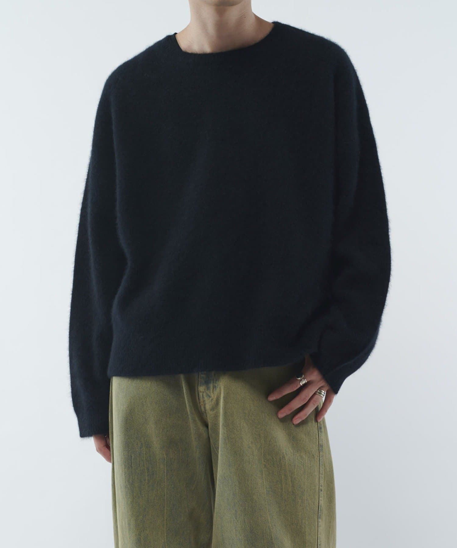 Lui's(ルイス) Wool light Knit PO