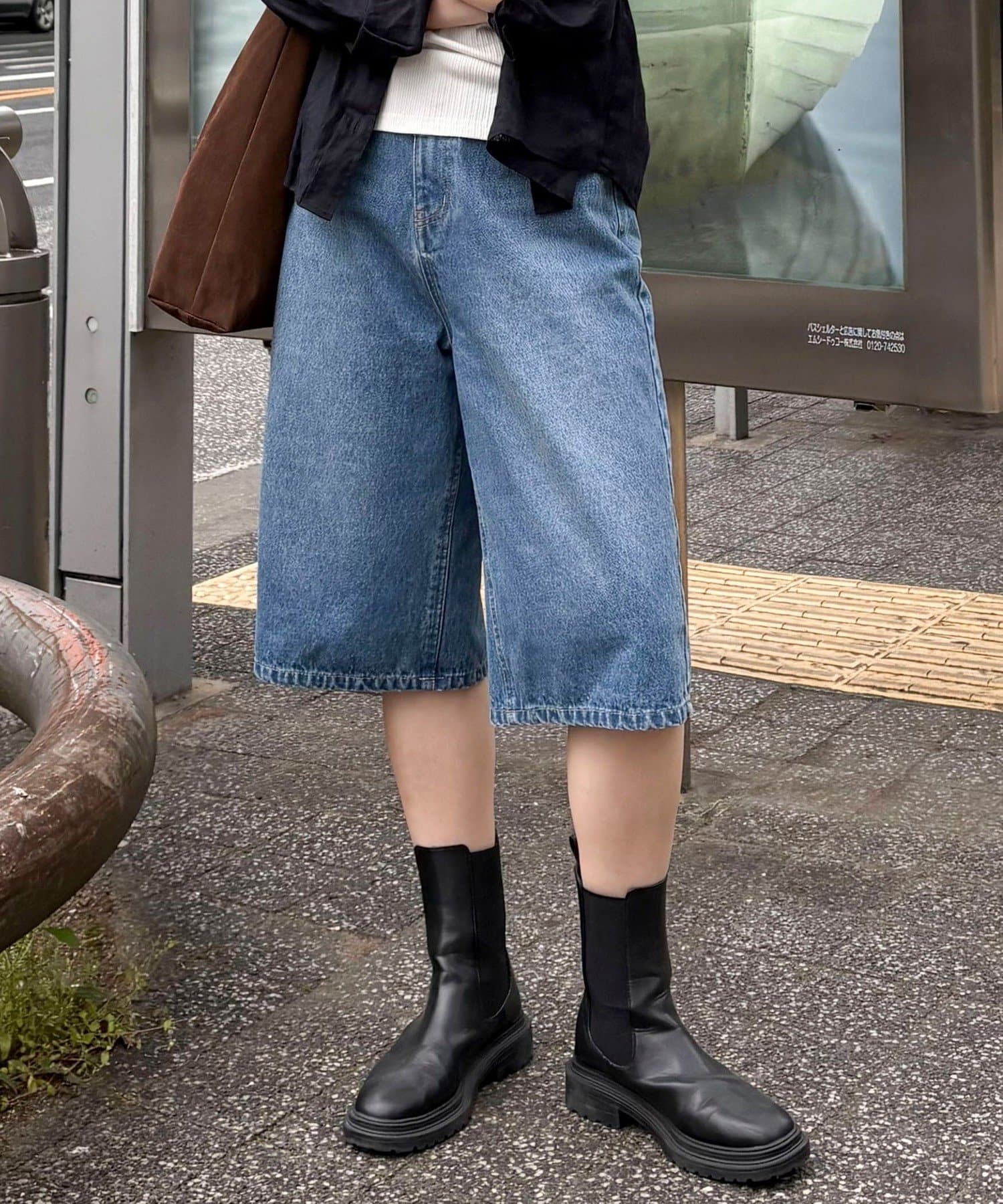 FREDY & GLOSTER(フレディ アンド グロスター) デニムハーフパンツ