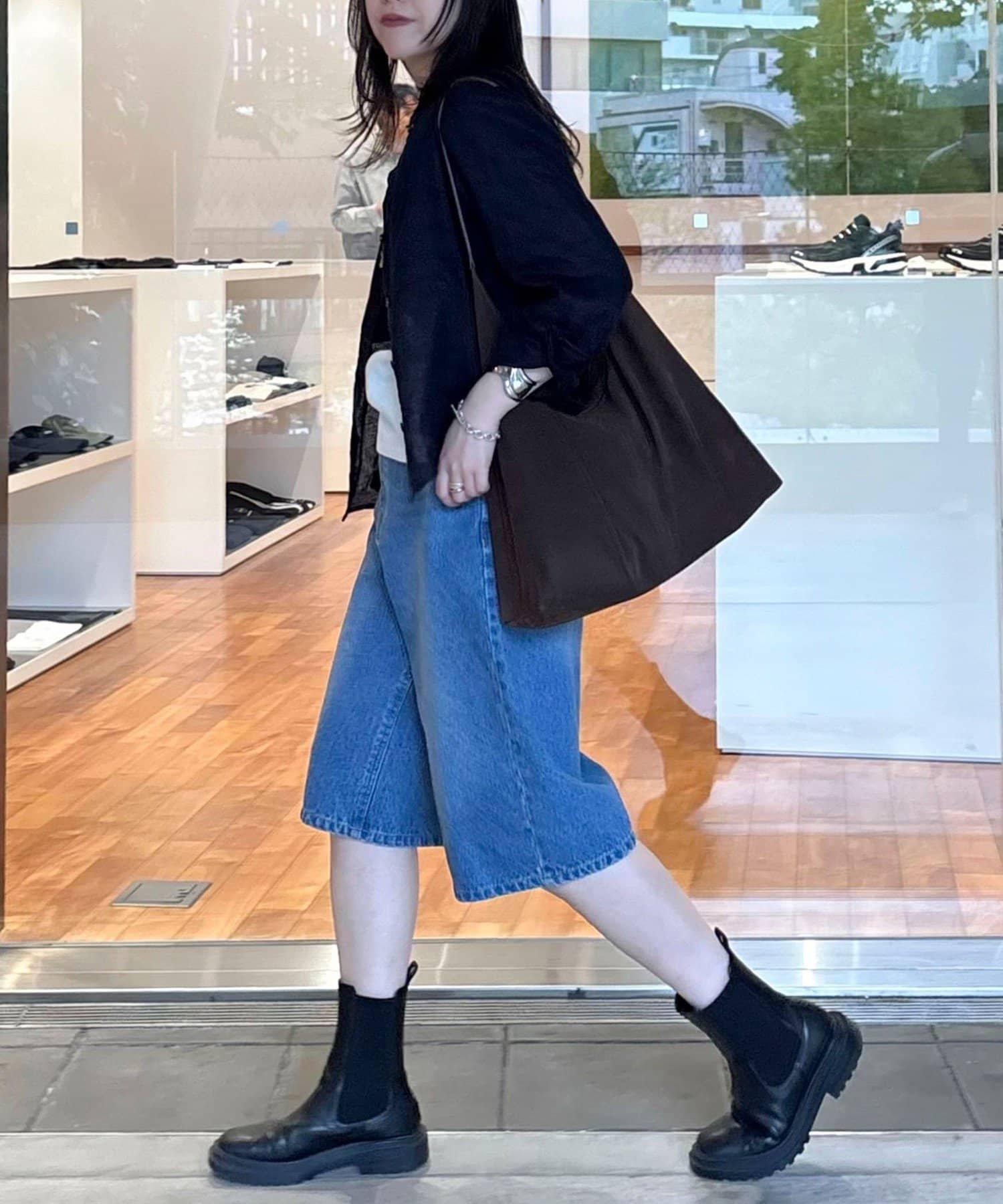 FREDY & GLOSTER(フレディ アンド グロスター) デニムハーフパンツ