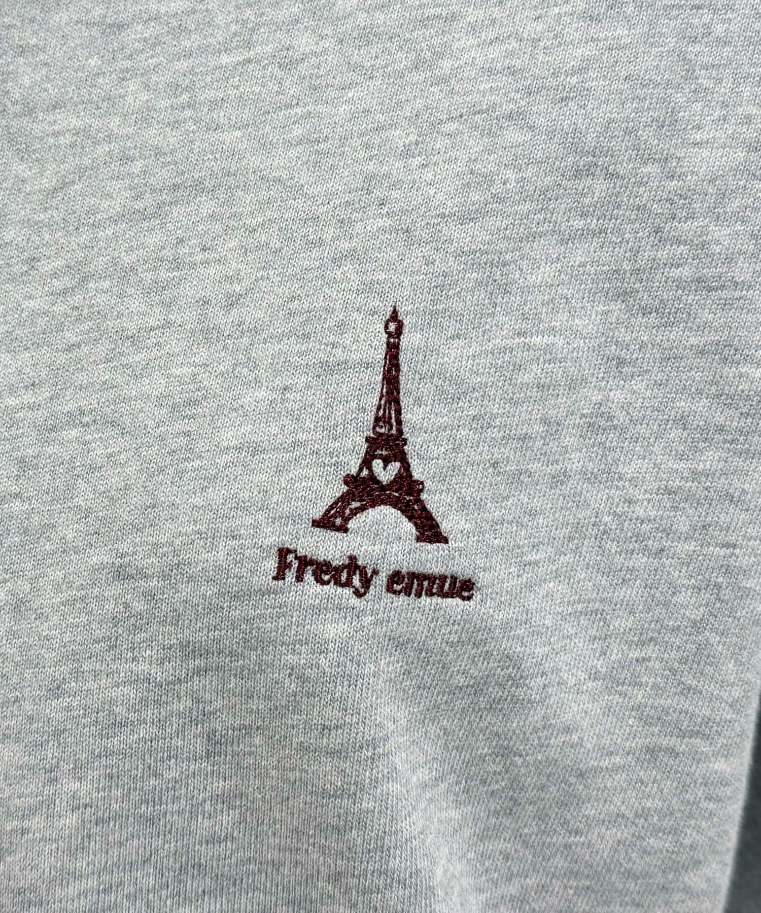 FREDY & GLOSTER(フレディ アンド グロスター) ワンポイント刺繍半袖ラガーシャツ